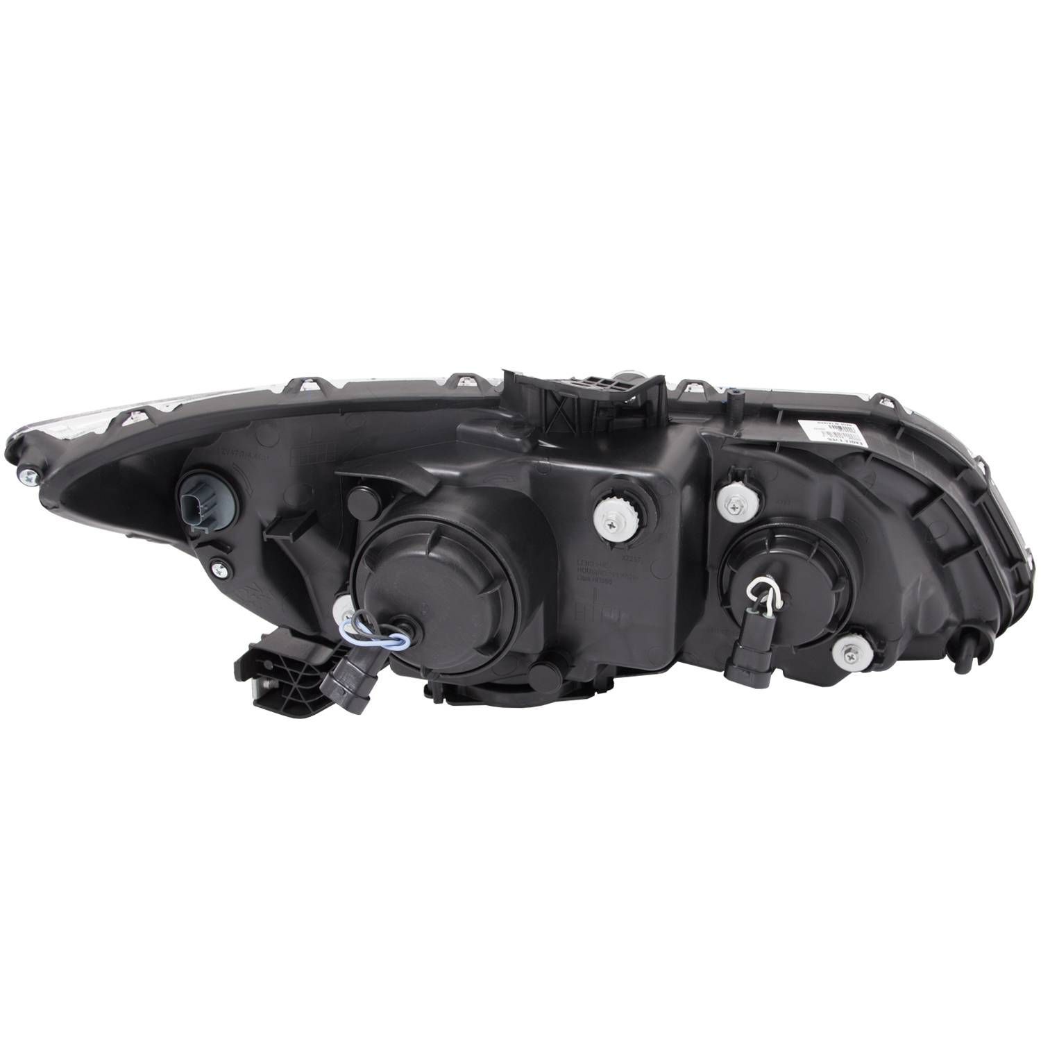 2012-2015 Honda Civic 4DR Anzo Projector Headlights W/ U-Bar Chrome