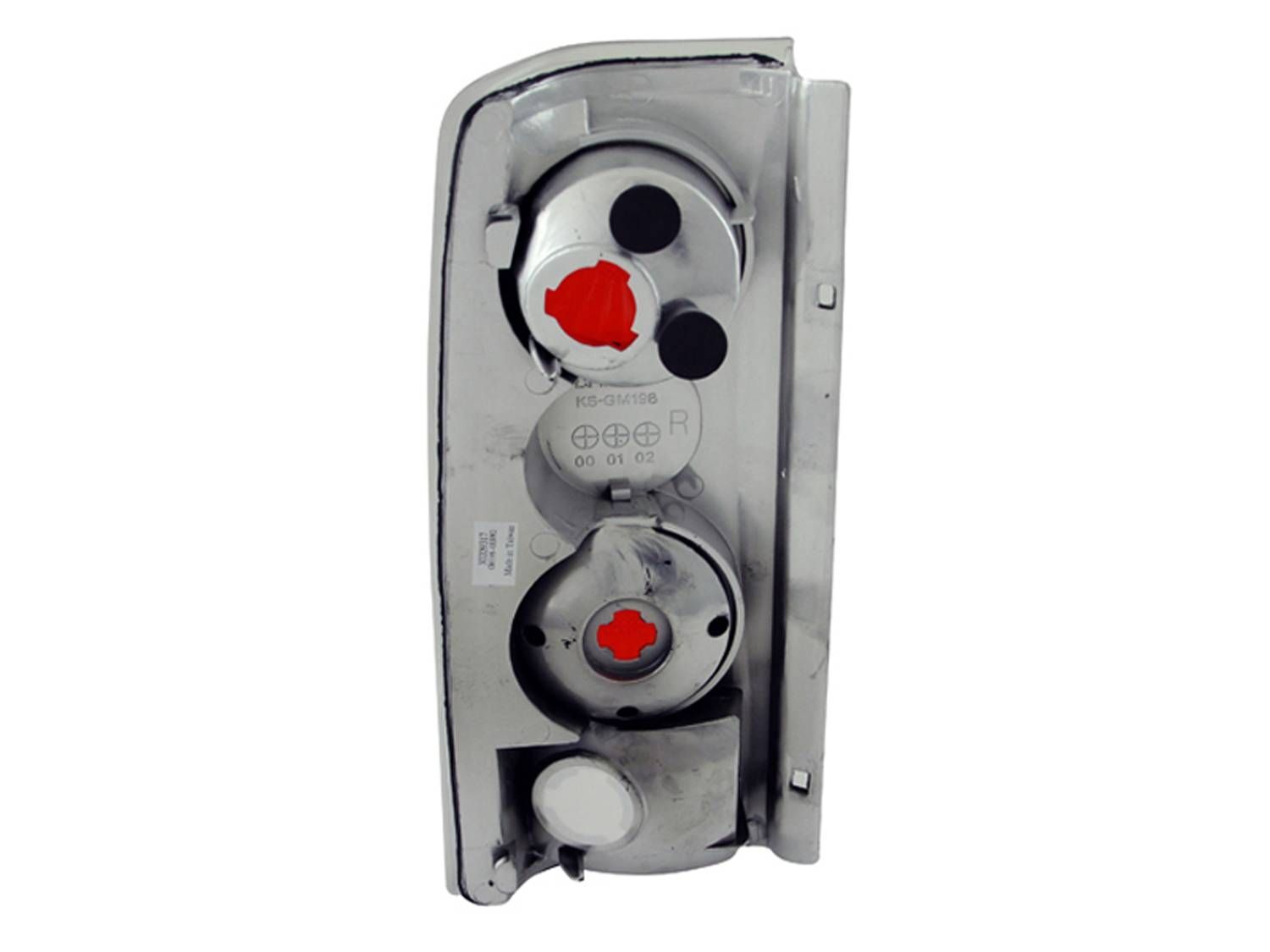 1985-2005 GMC Astro Anzo Tail Lights Chrome G2