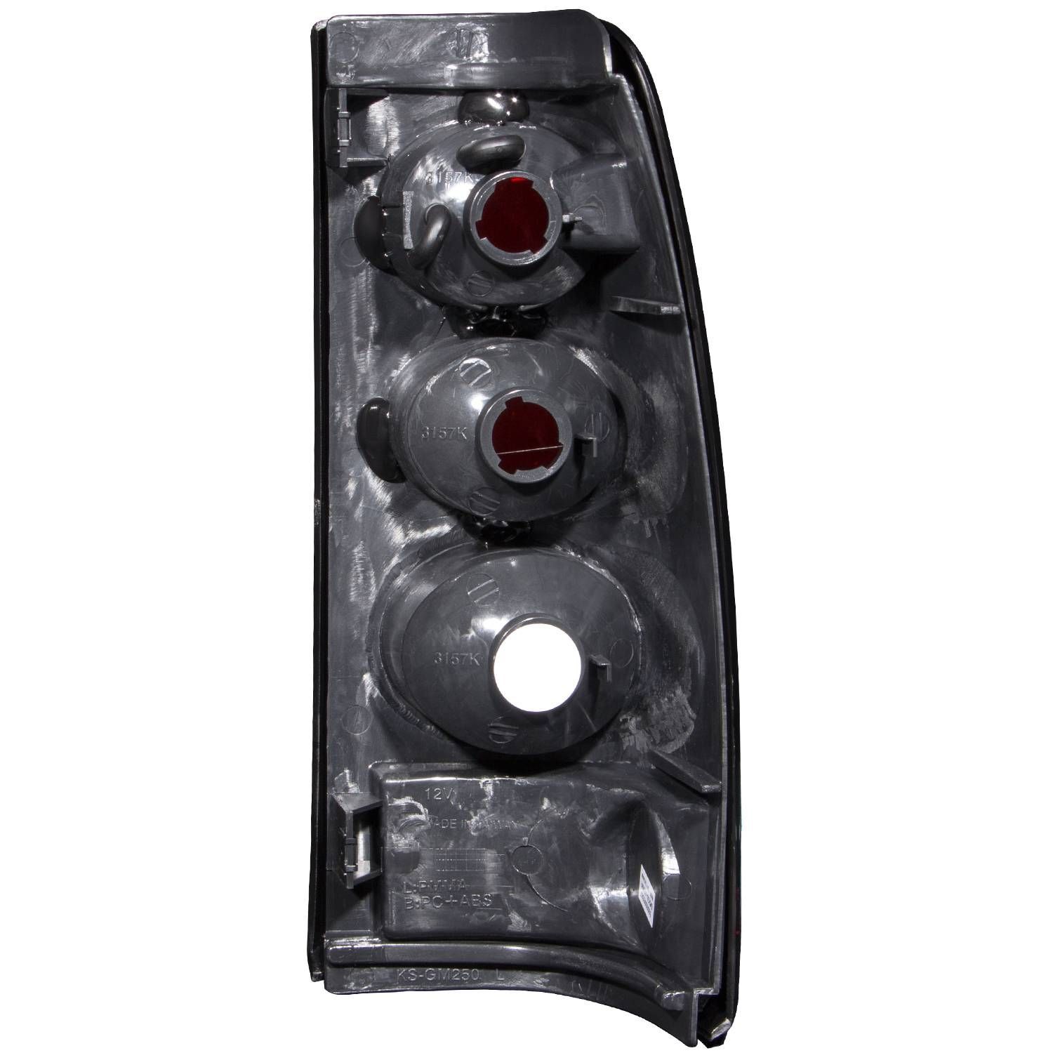 1999-2006 GMC Silverado 1500/2500/3500 Anzo Tail Lights Black