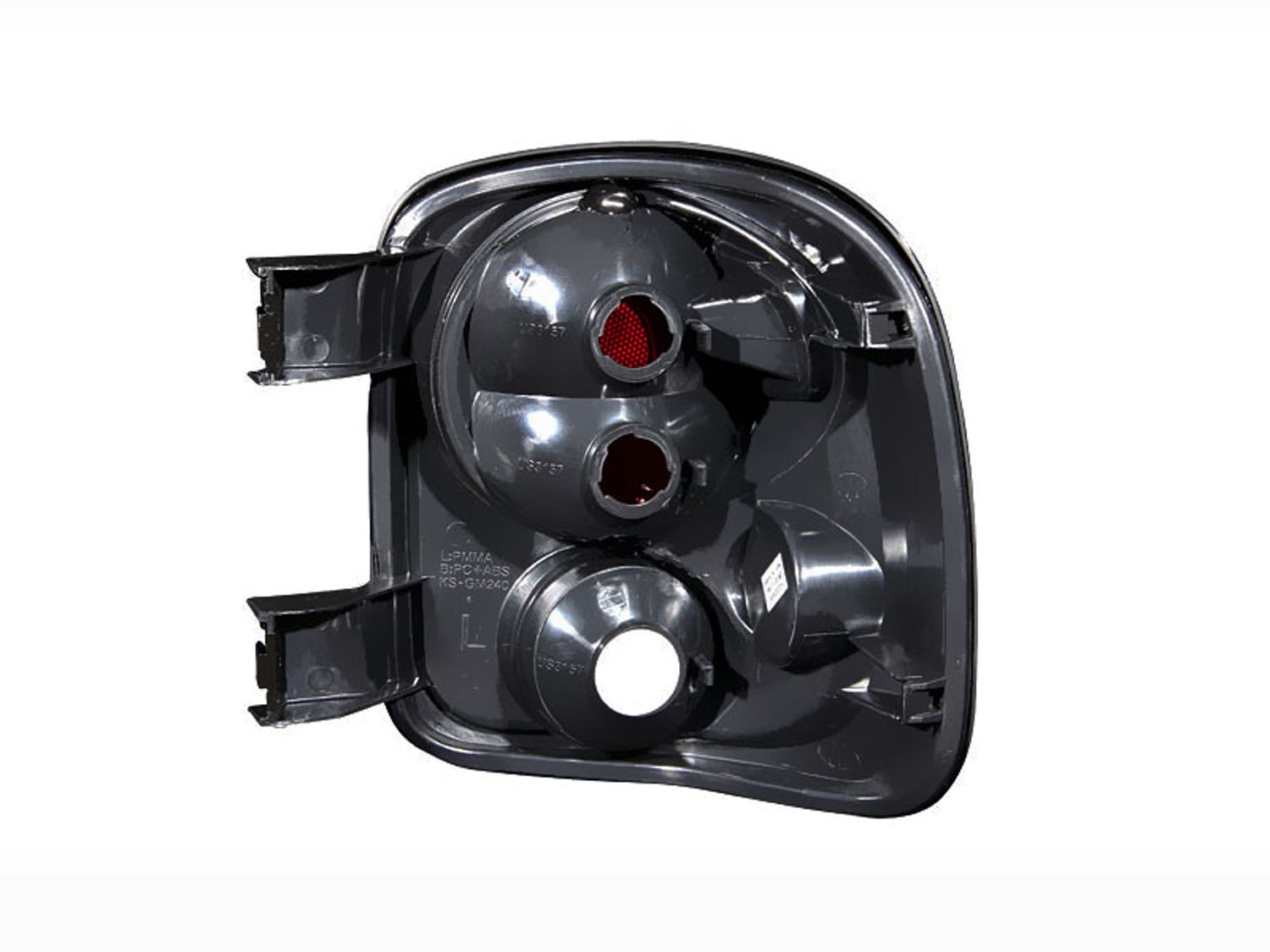 1999-2004 GMC Silverado Stepside Anzo Tail Lights Chrome