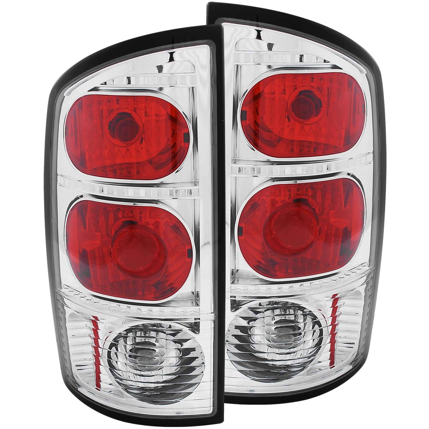 2003-2006 Dodge Ram 1500/2500/3500 Anzo Tail Lights Chrome - 211043