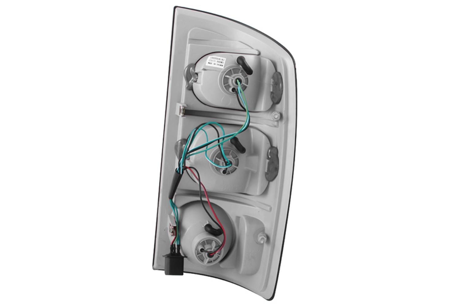 2003-2006 Dodge Ram 1500/2500/3500 Anzo Tail Lights Carbon