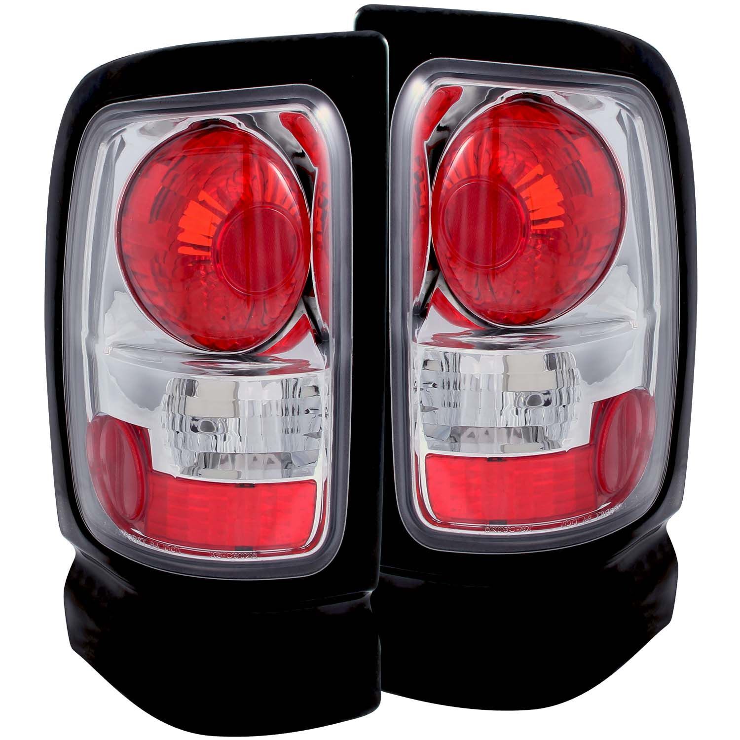 1994-2001 Dodge Ram 1500/2500/3500 Non-Sport Anzo Tail Lights Chrome - 211046