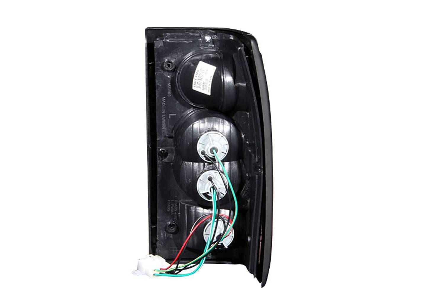 1986-1993 Mazda B2000 Anzo Tail Lights Black