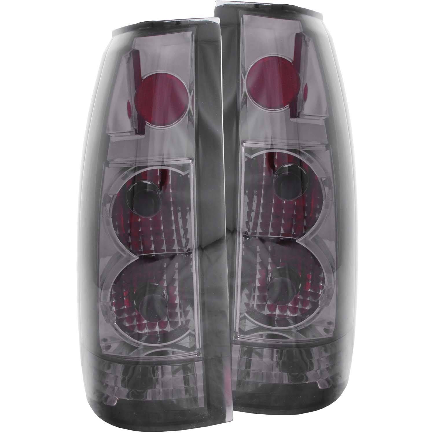 1988-2000 GMC Escalade Anzo Tail Lights Smoke G2 - 211158