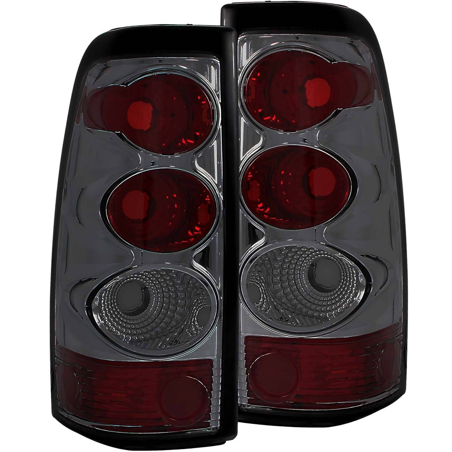 2003-2006 Chevrolet Silverado 1500/2500 Anzo Tail Lights Smoke - 211159