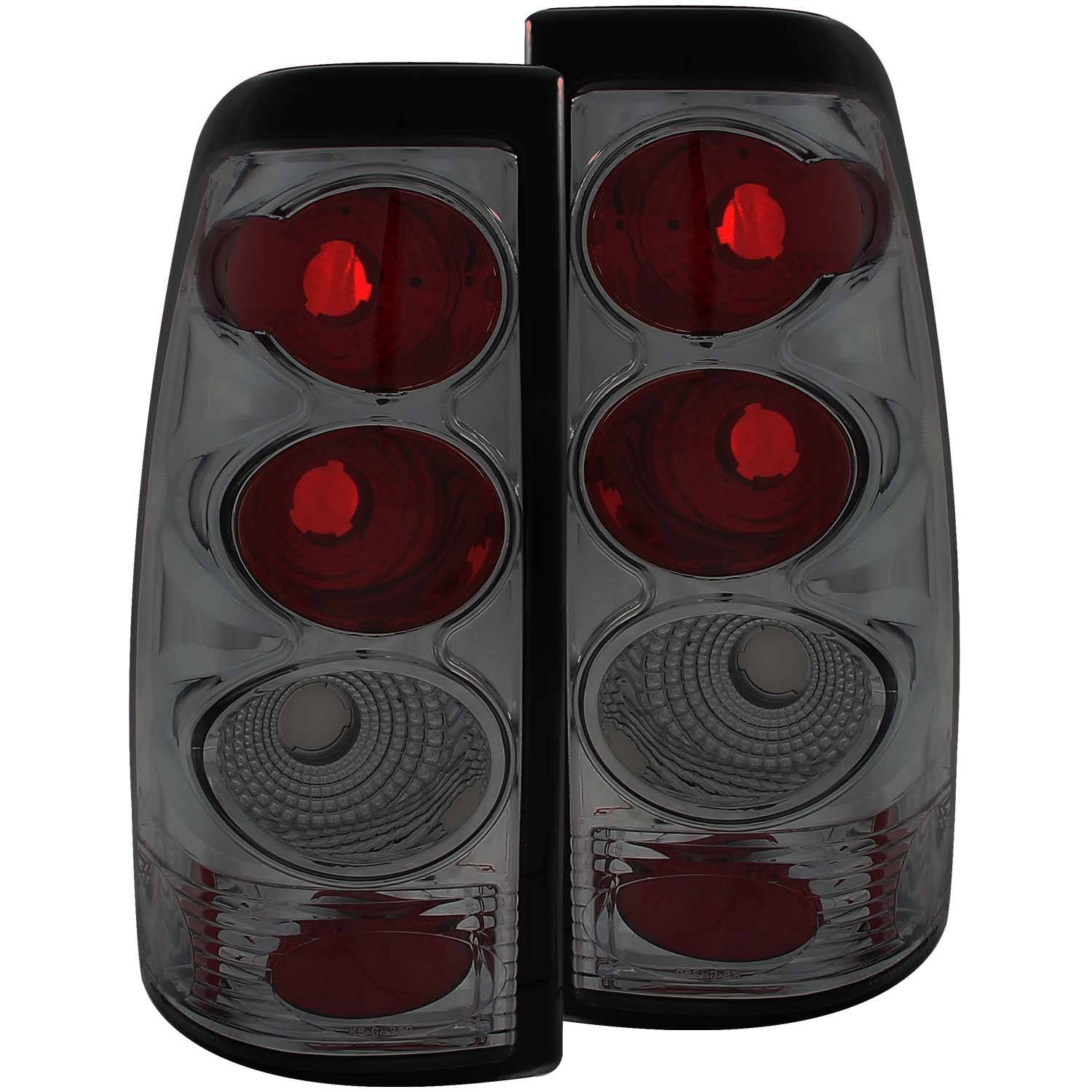 1999-2006 GMC Silverado 1500/2500/3500 Anzo Tail Lights Smoke - 211161