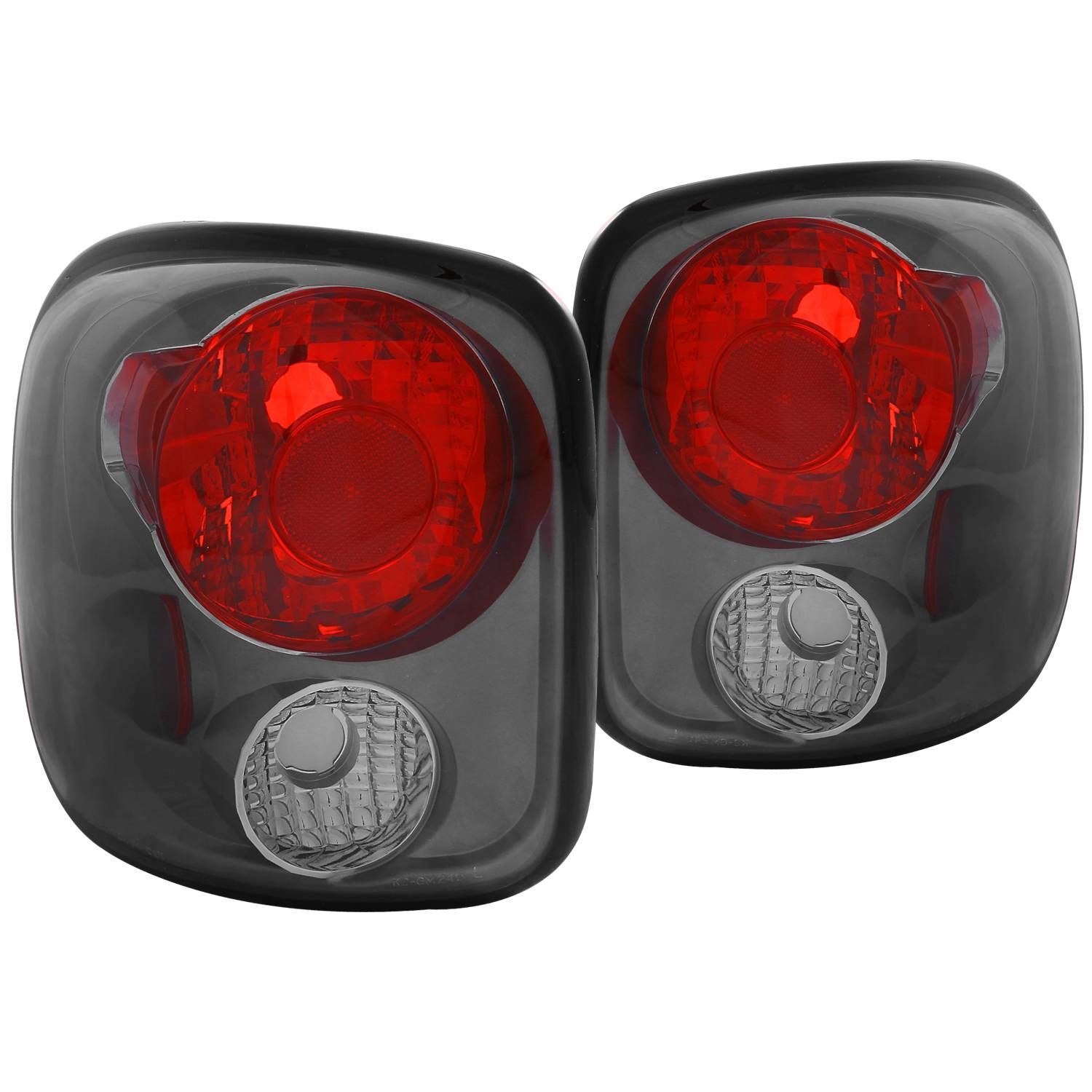 1999-2004 GMC Silverado Stepside Anzo Tail Lights Smoke - 211162