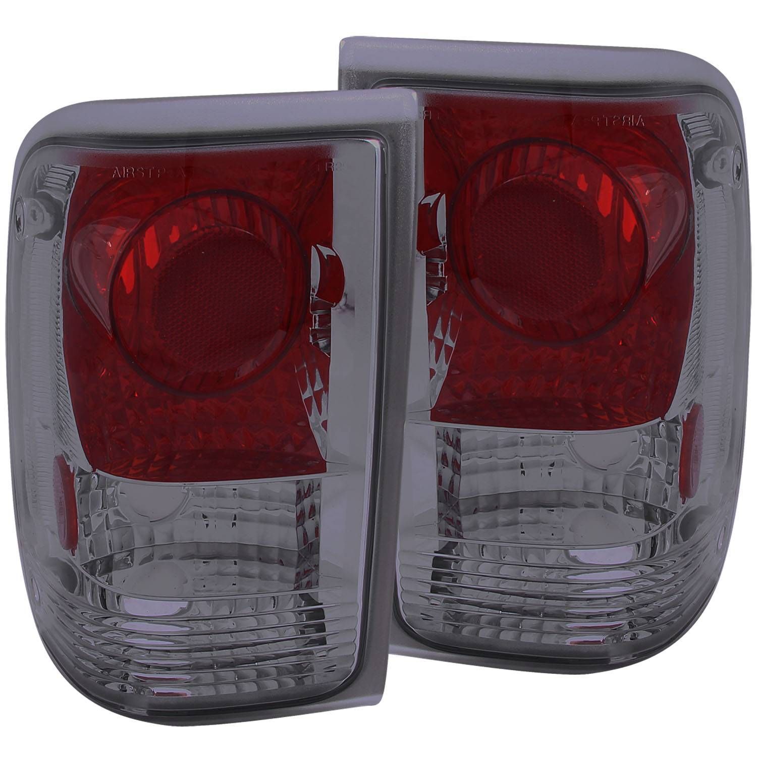 1993-1997 Ford Ranger Anzo Tail Lights Smoke - 211177