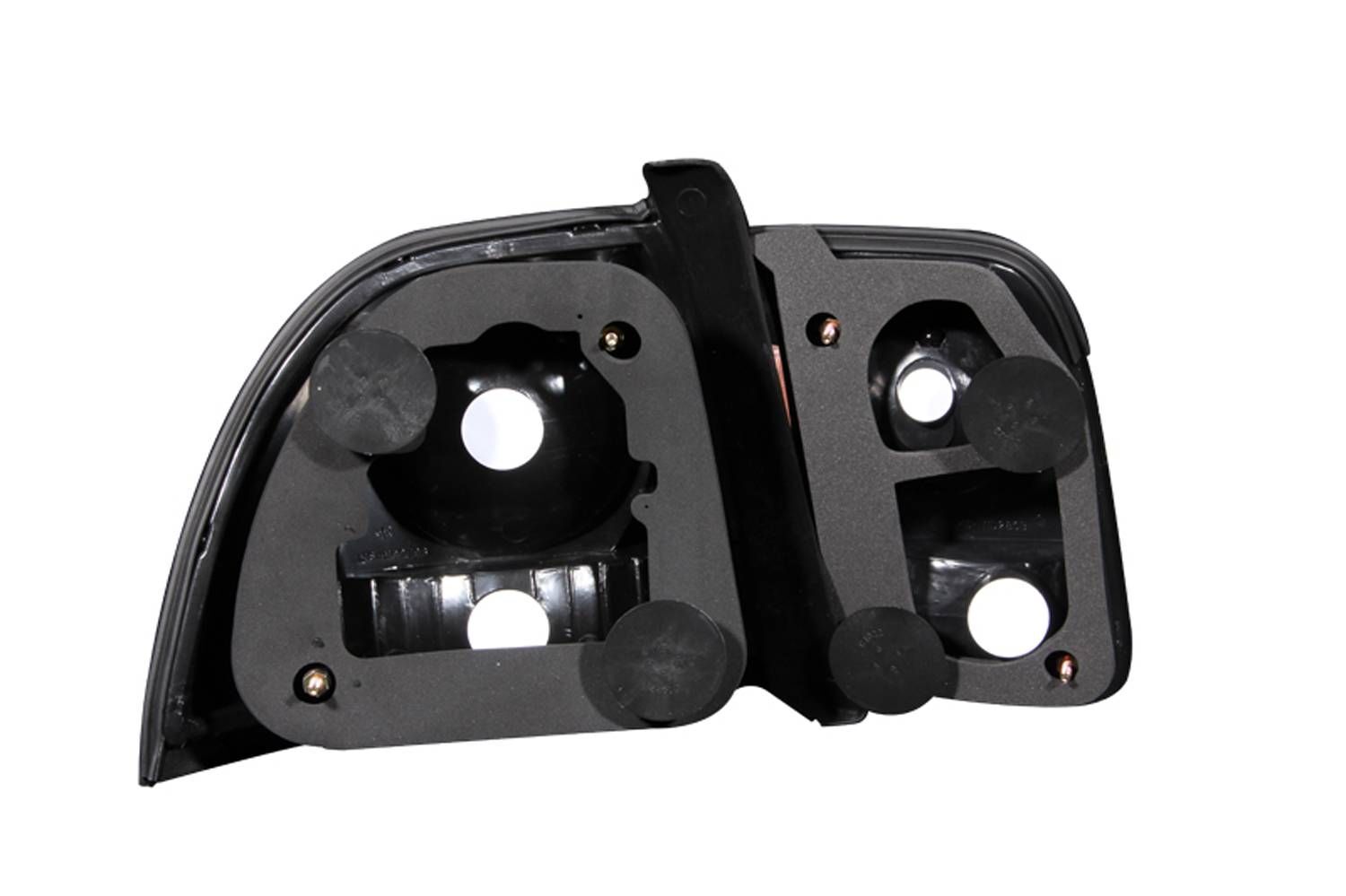 1996-1997 Honda Accord Anzo Tail Lights Black