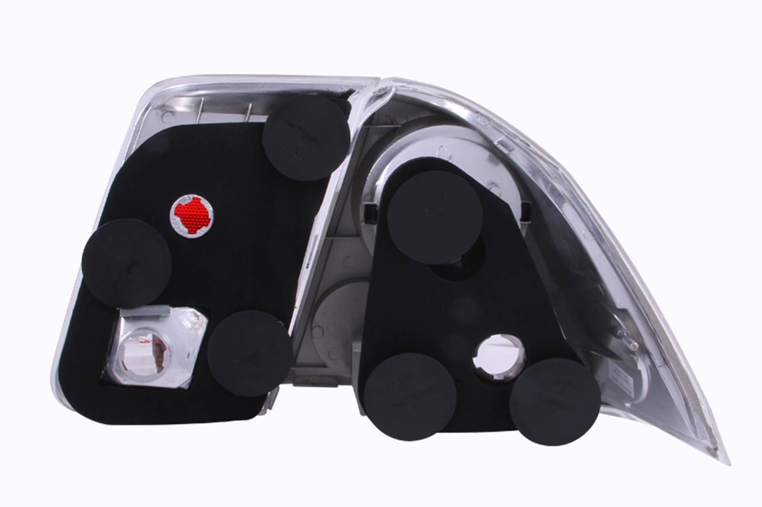 2001-2005 Honda Civic 4DR Anzo Tail Lights Chrome