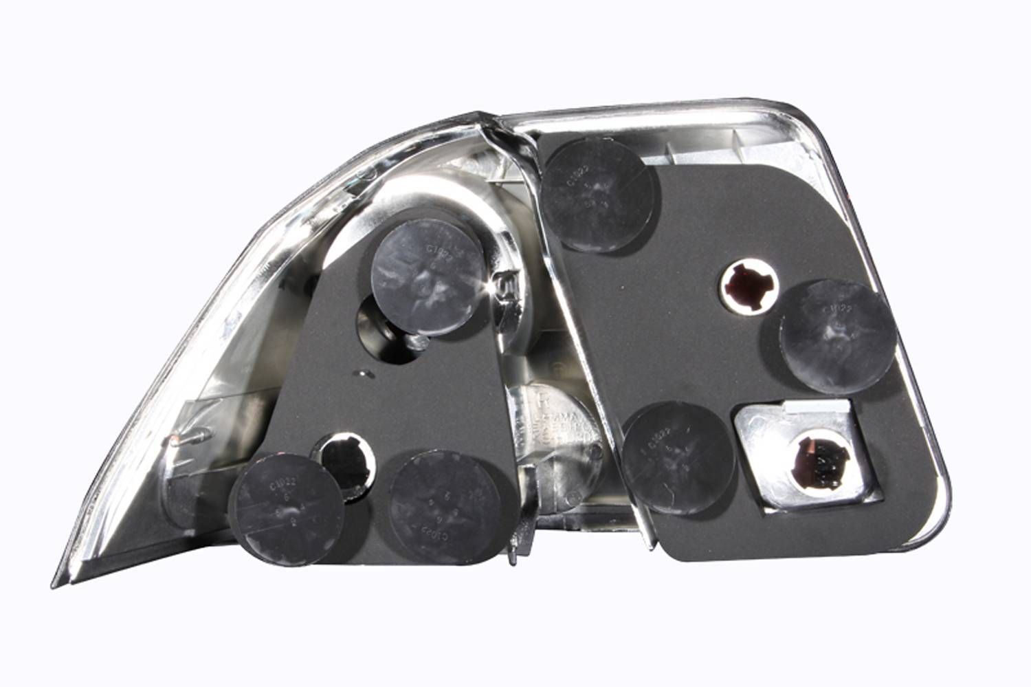 2001-2005 Honda Civic 4DR Anzo Tail Lights Black