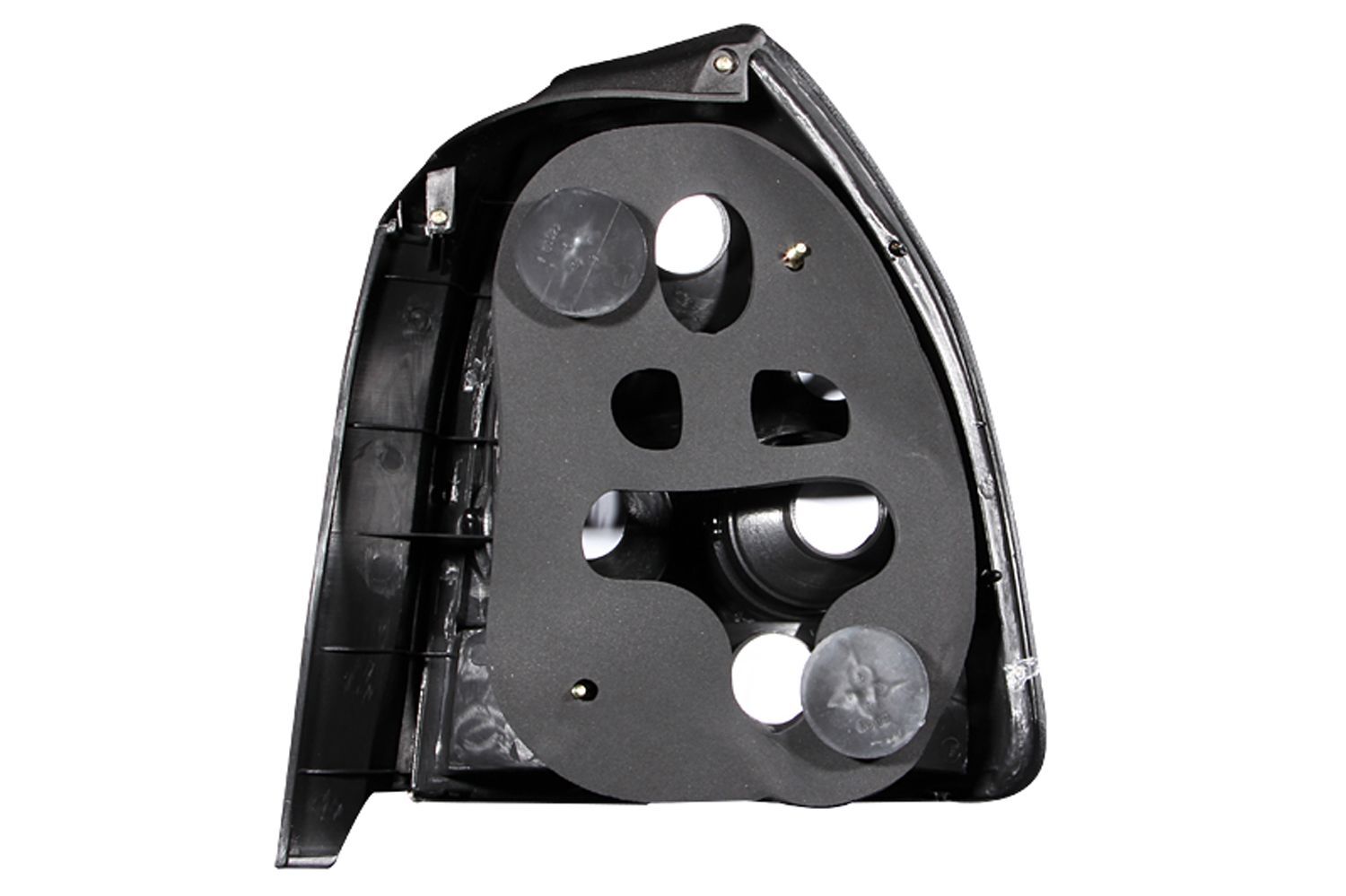1996-2000 Honda Civic 3DR Anzo Tail Lights Black