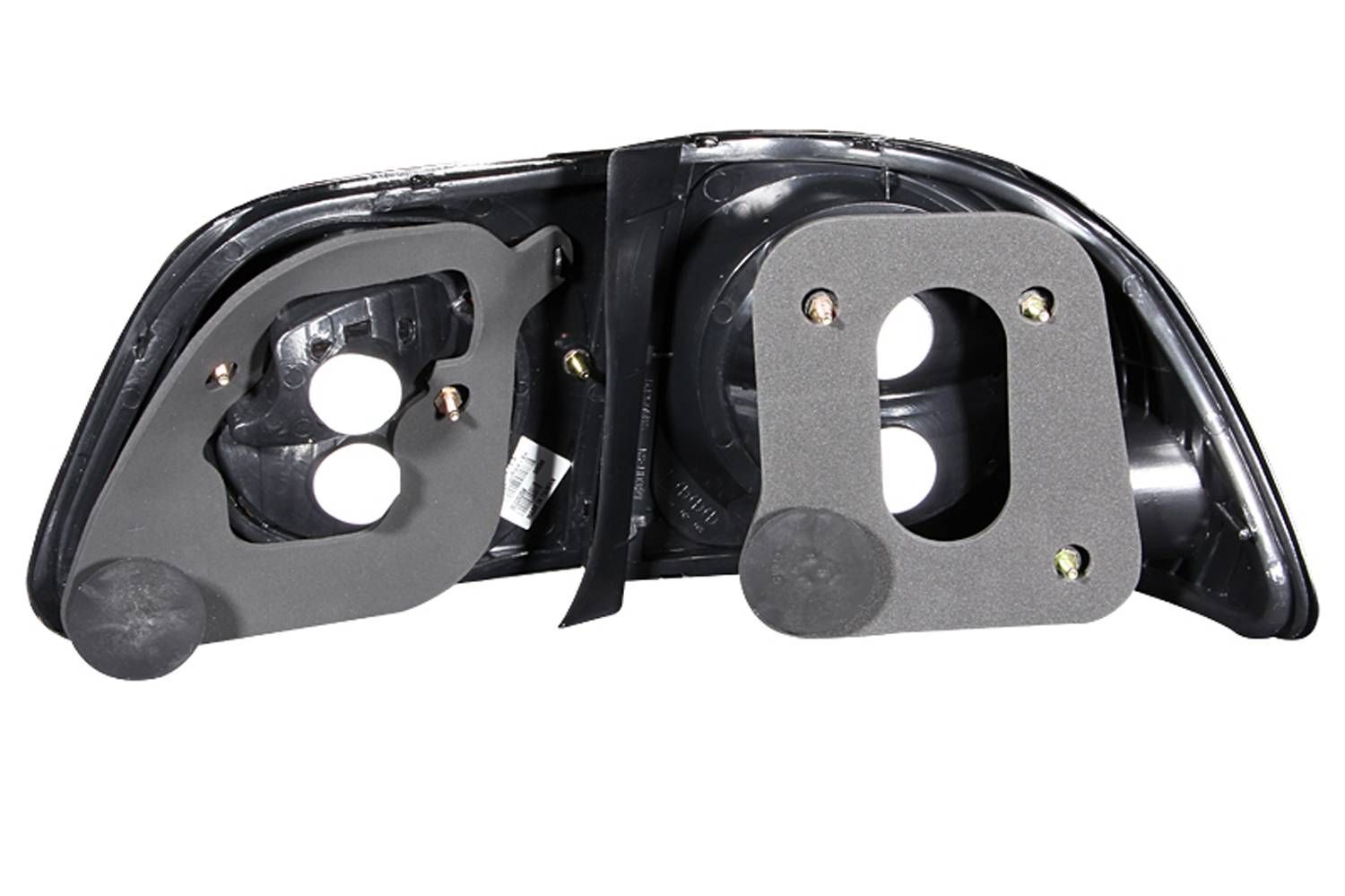 1999-2000 Honda Civic 4DR Anzo Tail Lights Black