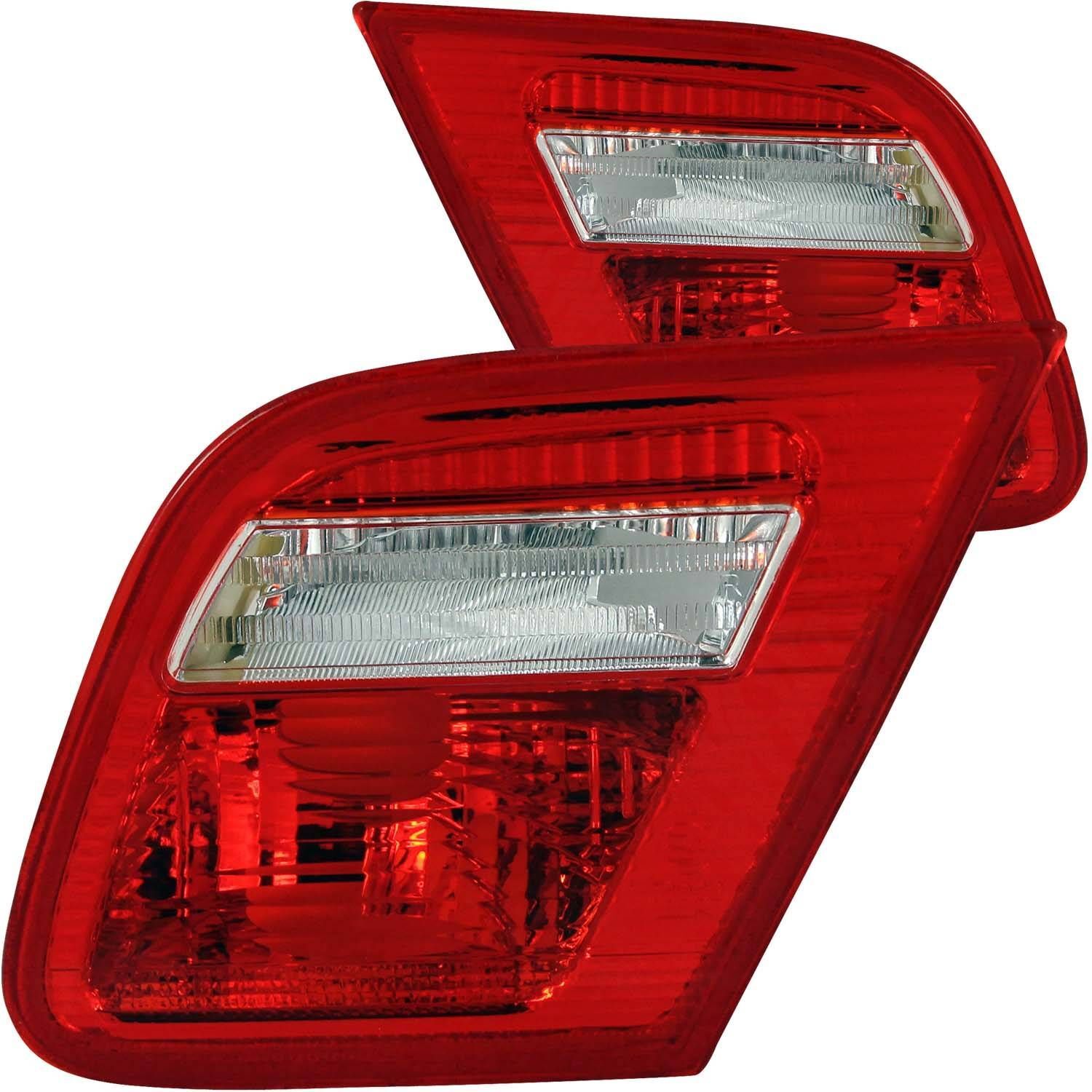 2001-2006 BMW 3-Series/M3 2DR Anzo Tail Lights Red/Clear - Inner - 221164