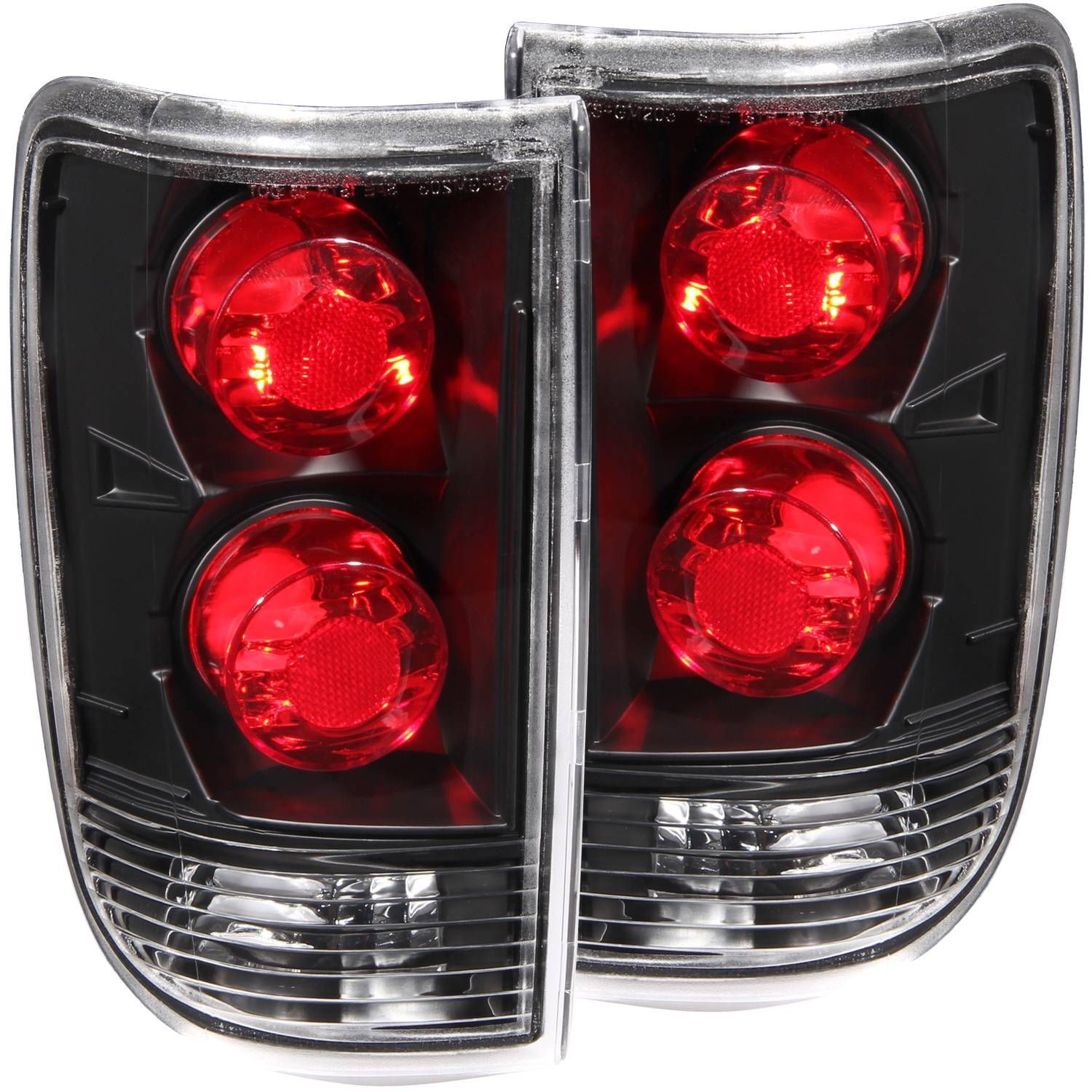 1995-2005 GMC Blazer Anzo Tail Lights Dark Smoke - 221173
