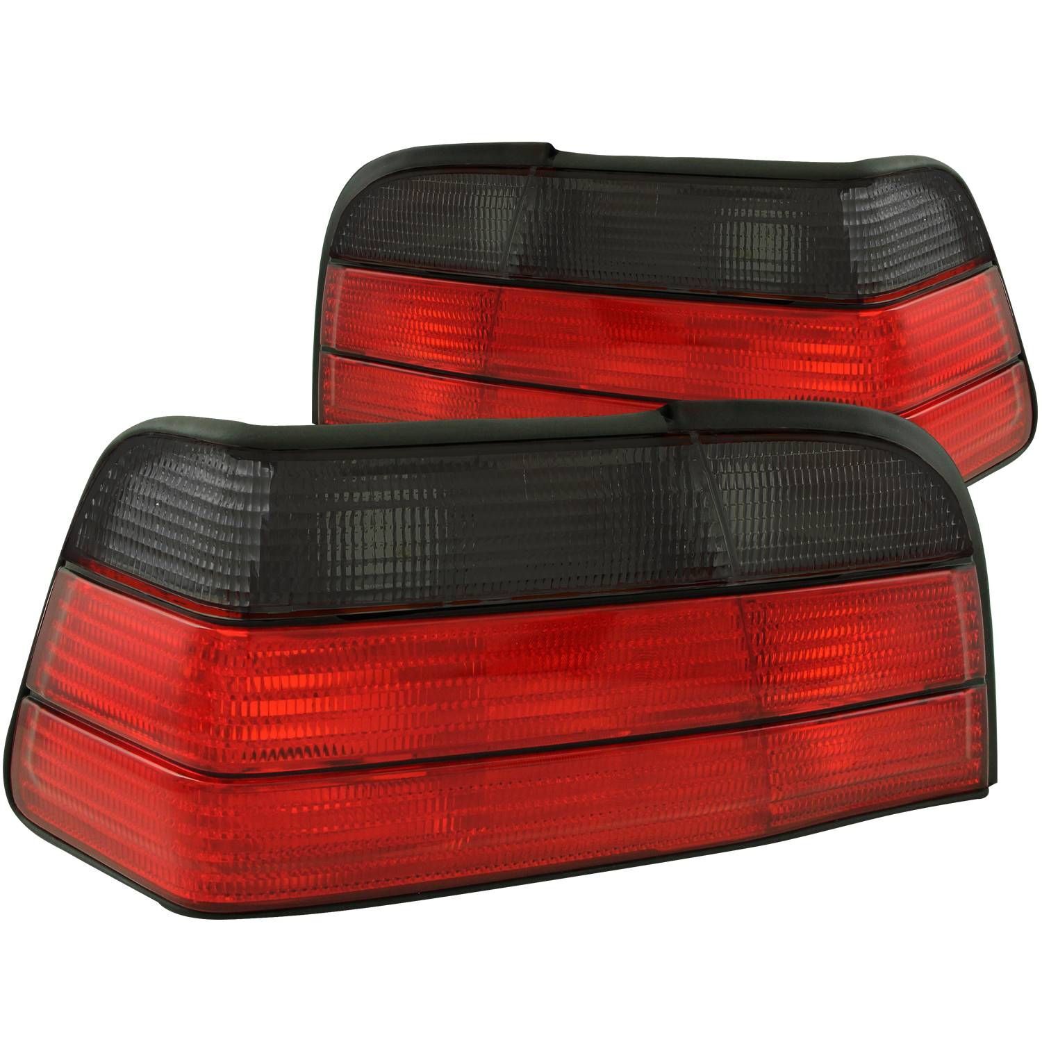 1992-1998 BMW 3-Series E36 2DR Anzo Tail Lights Red/Smoke - 221199