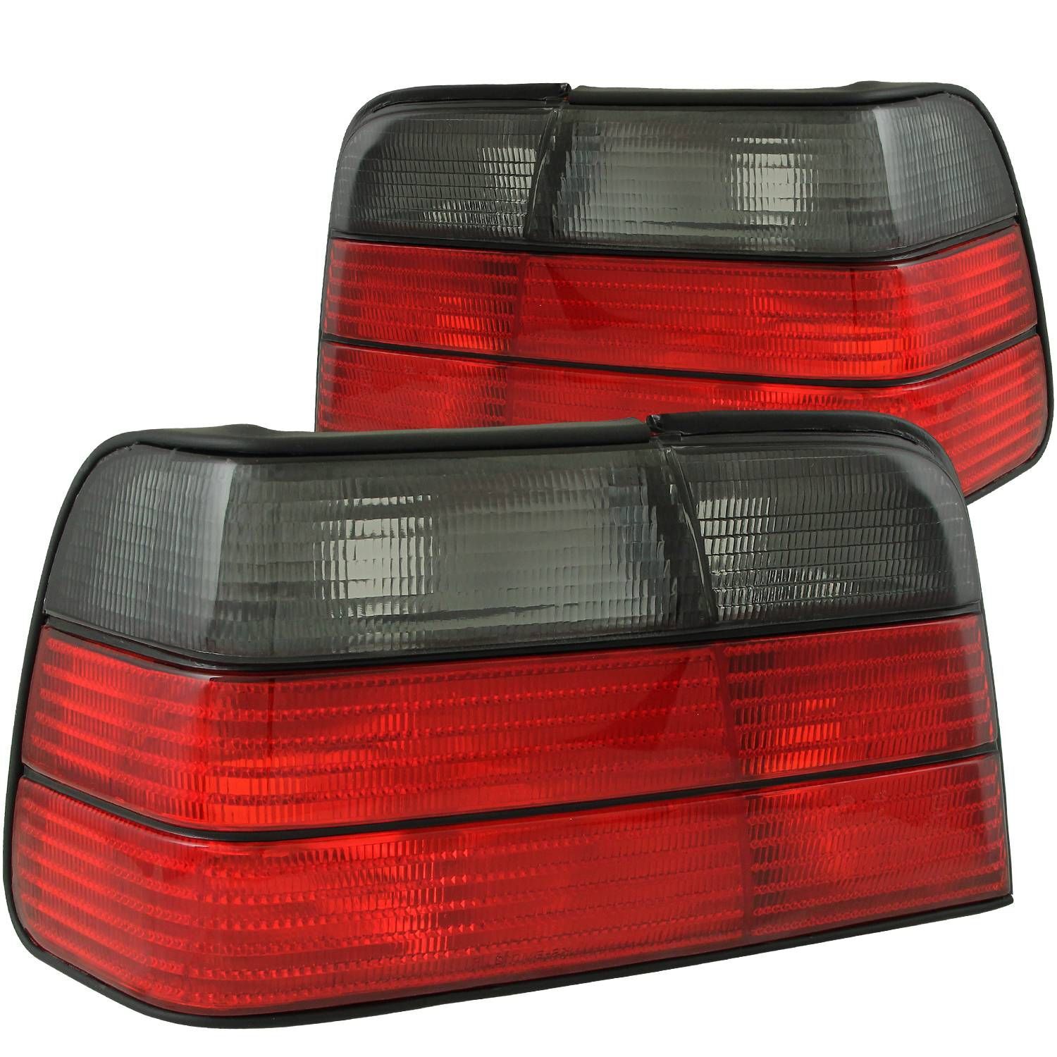 1992-1998 BMW 3-Series E36 4DR Anzo Tail Lights Red/Smoke - 221200