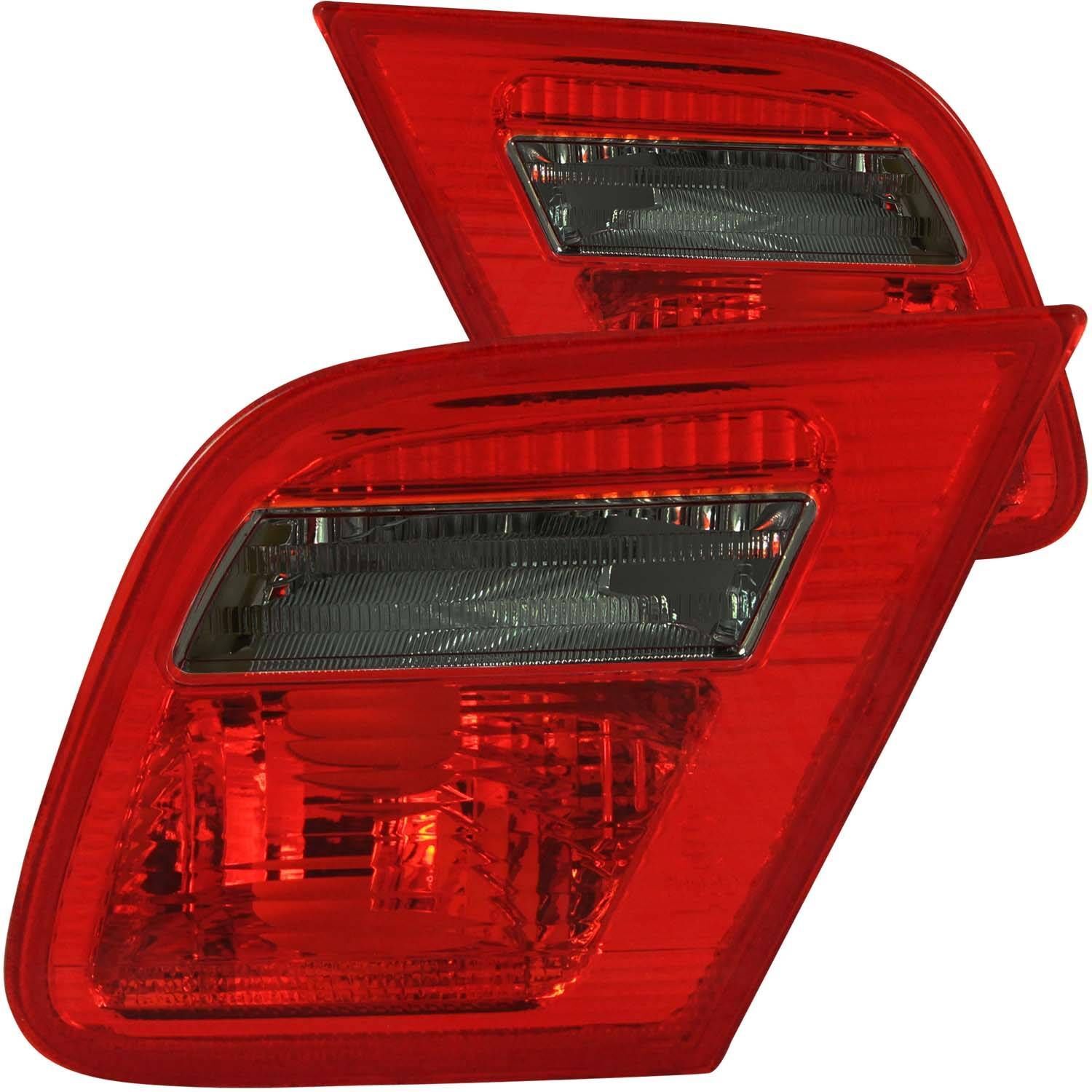 2001-2006 BMW 3-Series/M3 2DR Anzo Tail Lights Red/Smoke - Inner - 221201