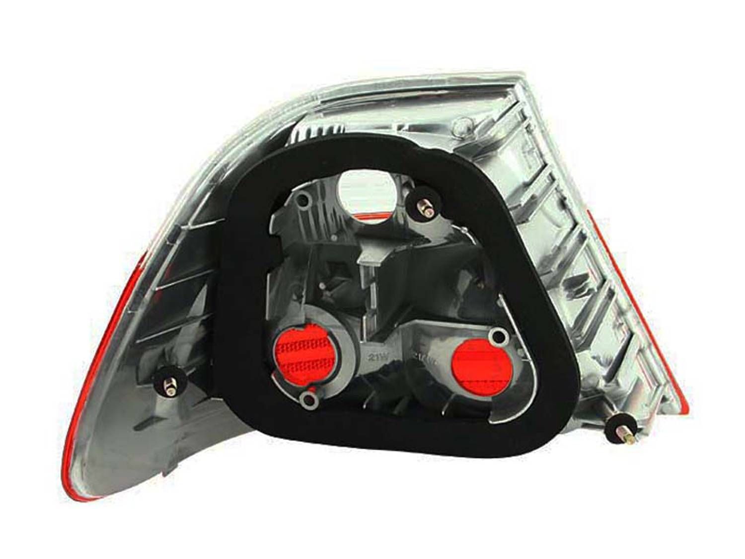 2001-2006 BMW 3-Series/M3 2DR Anzo Tail Lights Red/Smoke - Outer