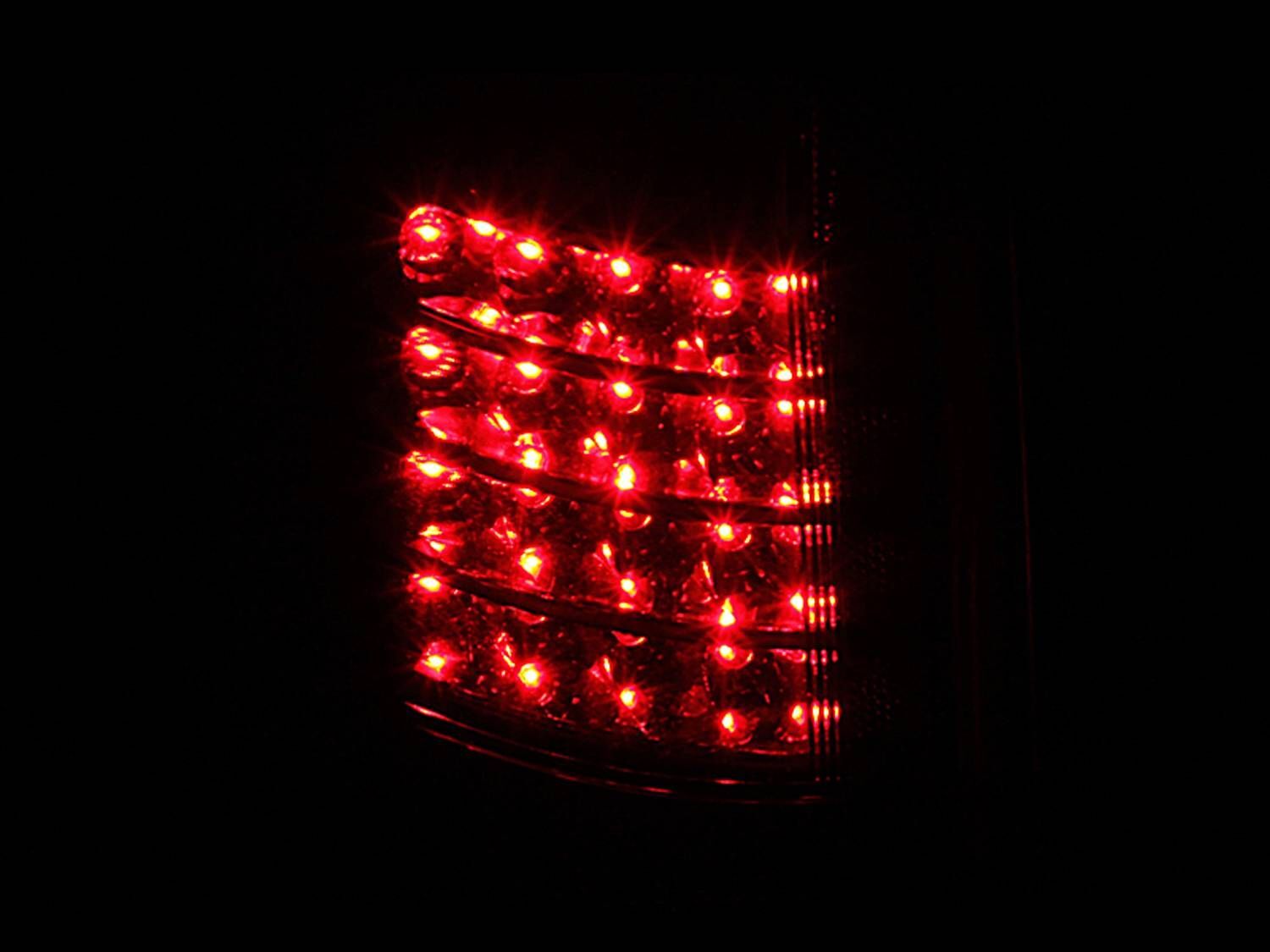 1995-2005 Chevrolet S-10 Anzo LED Tail Lights Black