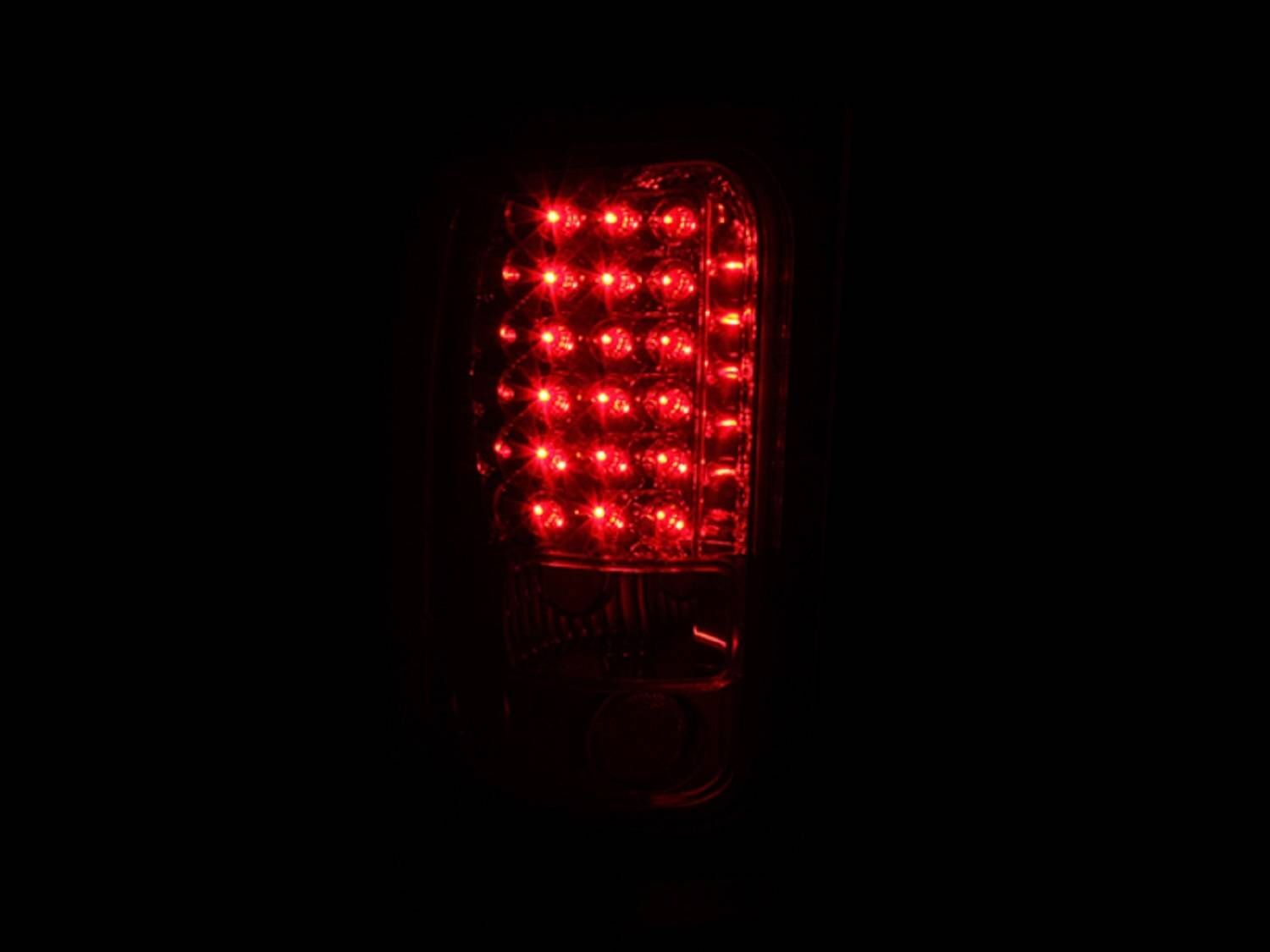 1994-2001 Dodge Ram 1500/2500/3500 Non-Sport Anzo LED Tail Lights Red/Clear