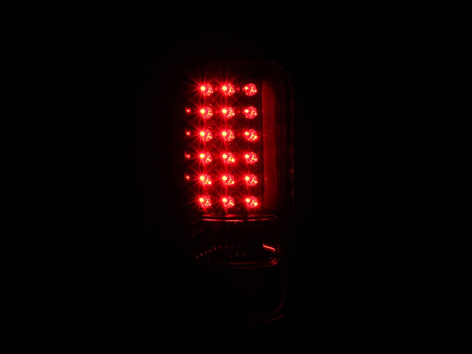 1994-2001 Dodge Ram 1500/2500/3500 Non-Sport Anzo LED Tail Lights Black