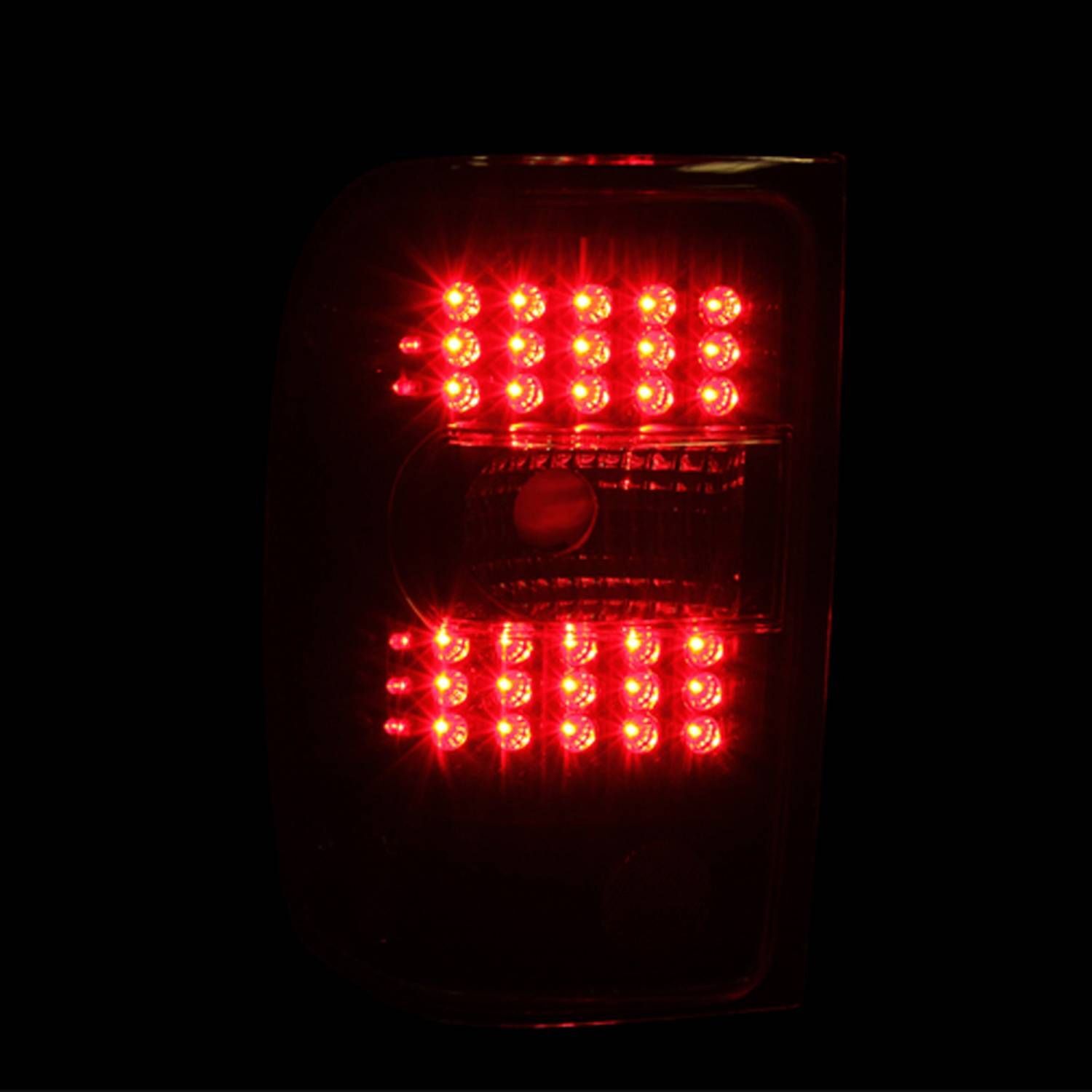 2001-2011 Ford Ranger Anzo LED Tail Lights Black