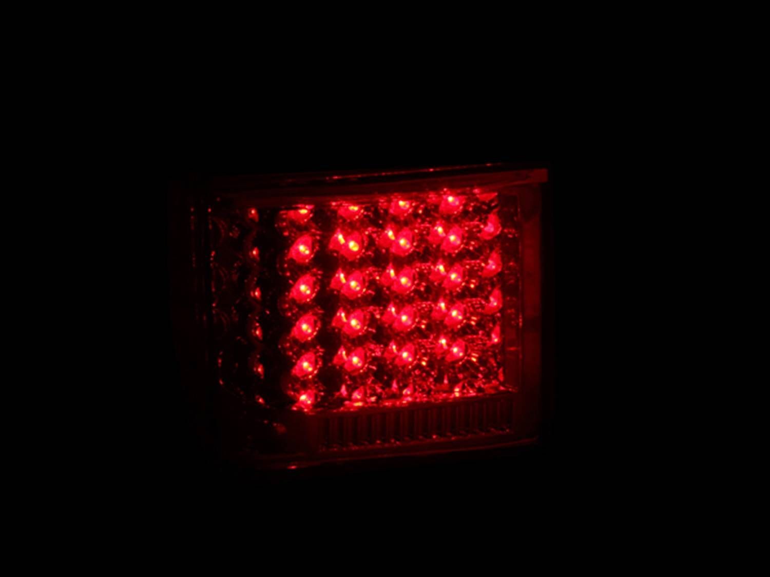 2007-2017 Ford Expedition Anzo LED Tail Lights Red/Clear