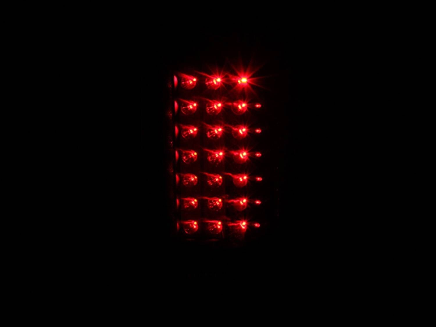 2007-2009 Dodge Ram 1500/2500/3500 Anzo LED Tail Lights Black