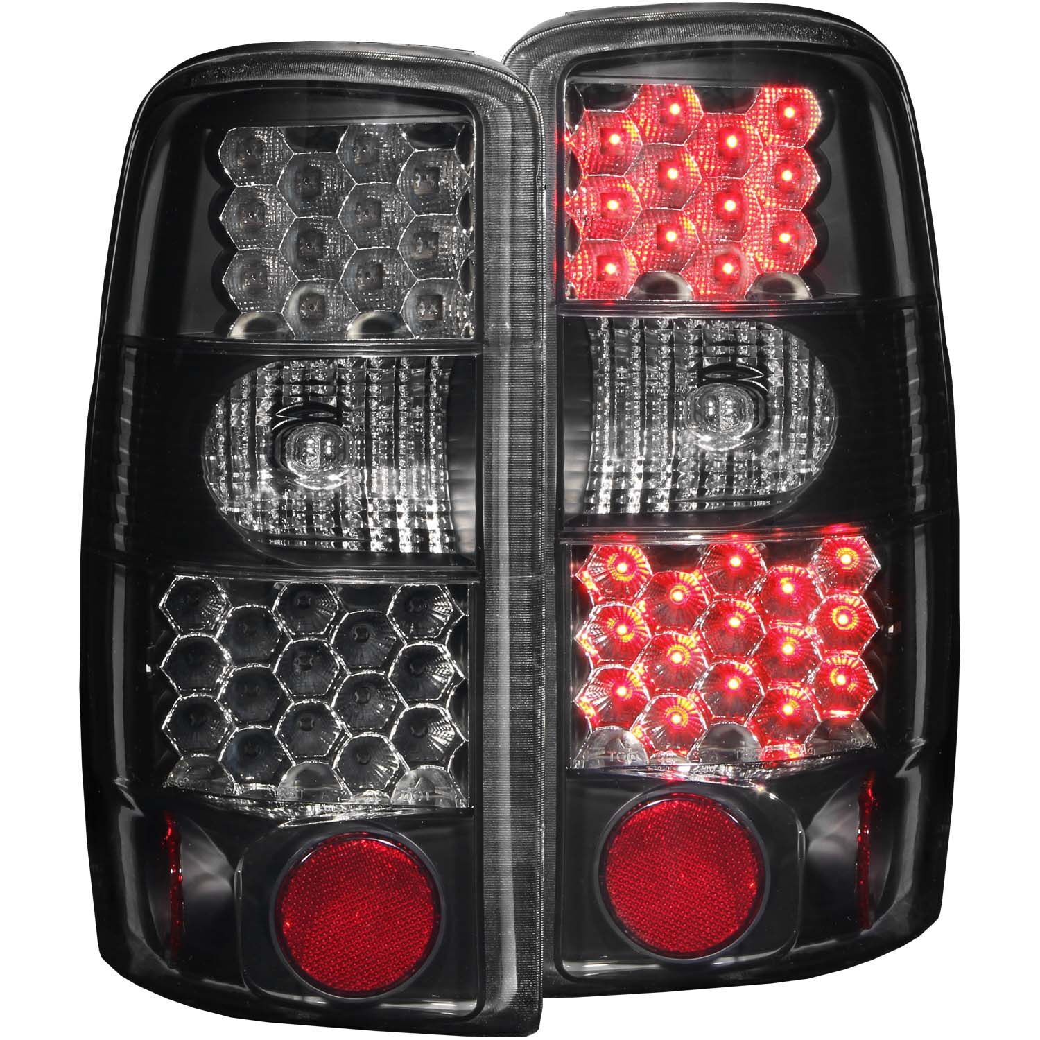 2000-2006 GMC Suburban/Tahoe Anzo LED Tail Lights Dark Smoke - 311155