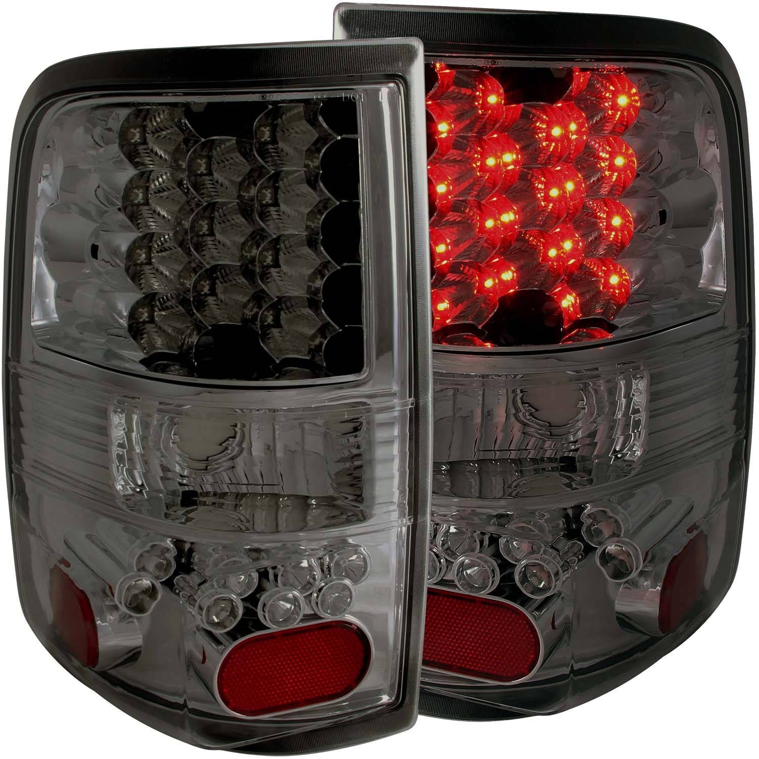 2004-2006 Ford F-150 Anzo LED Tail Lights Smoke - 311171