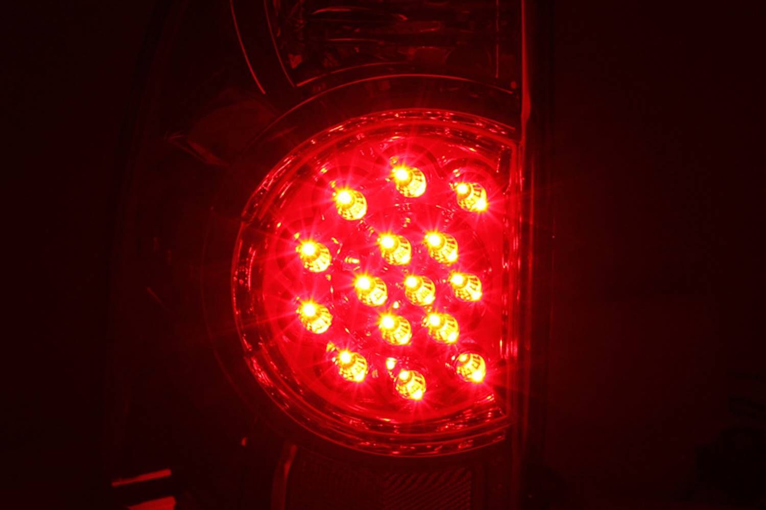 2005-2015 Toyota Tacoma Anzo LED Tail Lights Smoke