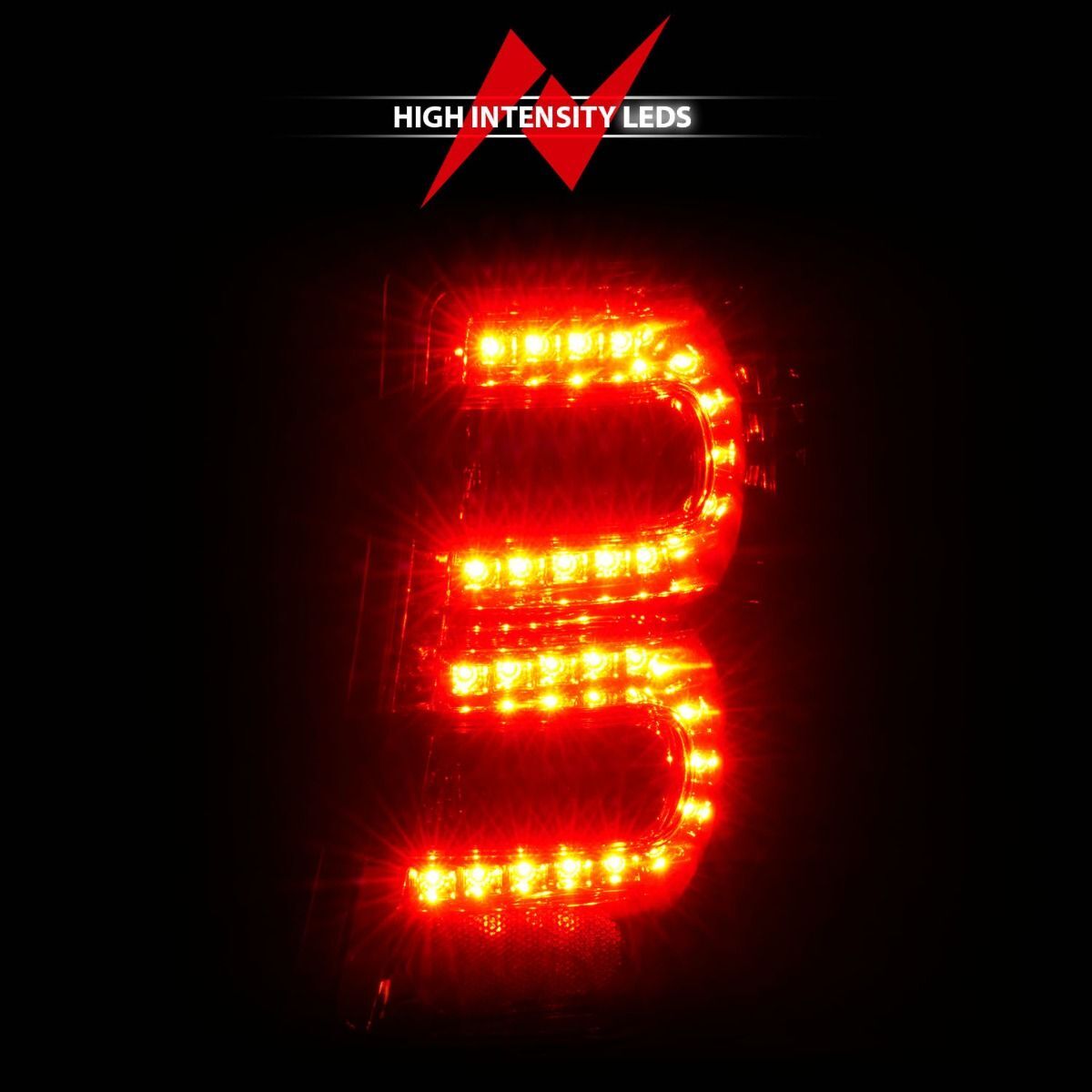 1999-2004 Jeep Grand Cherokee Anzo LED Tail Lights Red/Smoke
