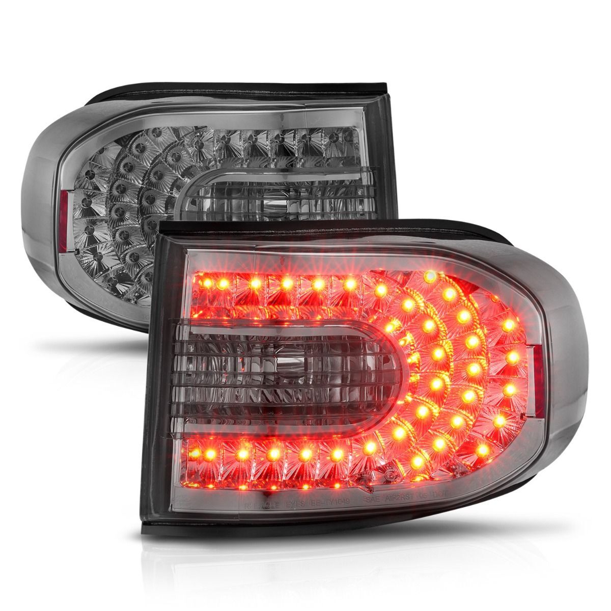 2007-2014 Toyota FJ Cruiser Anzo LED Tail Lights Smoke
