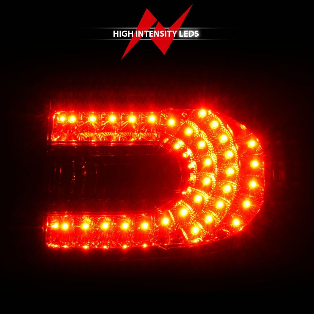 2007-2014 Toyota FJ Cruiser Anzo LED Tail Lights Smoke