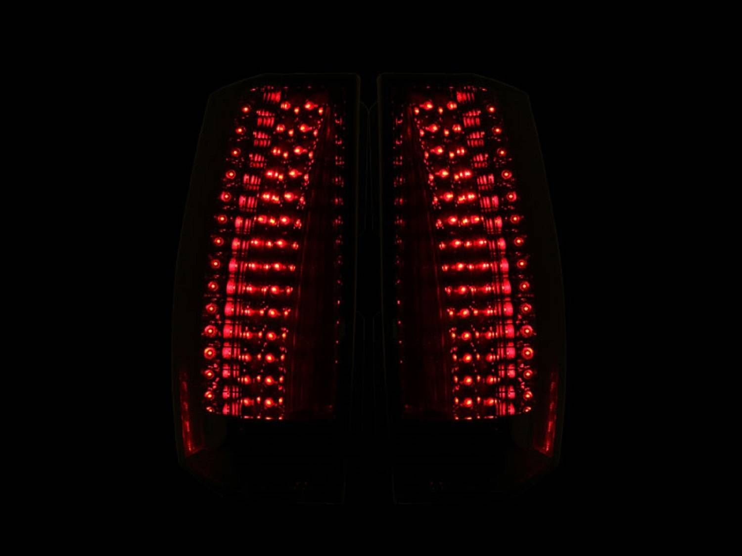 2007-2014 GMC Suburban/Tahoe Anzo LED Tail Lights Smoke - Escalade Look