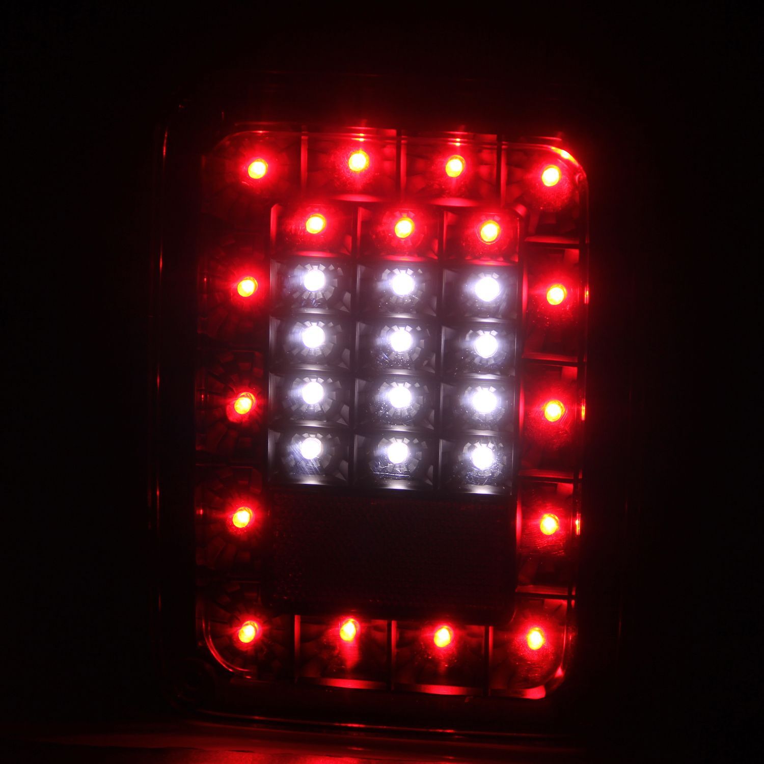 2007-2018 Jeep Wrangler JK Anzo LED Tail Lights Smoke