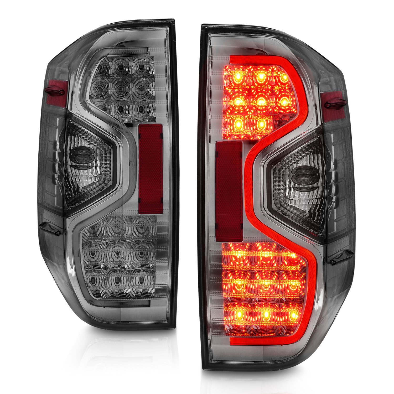 2014-2021 Toyota Tundra Anzo LED Tail Lights Smoke - 311234