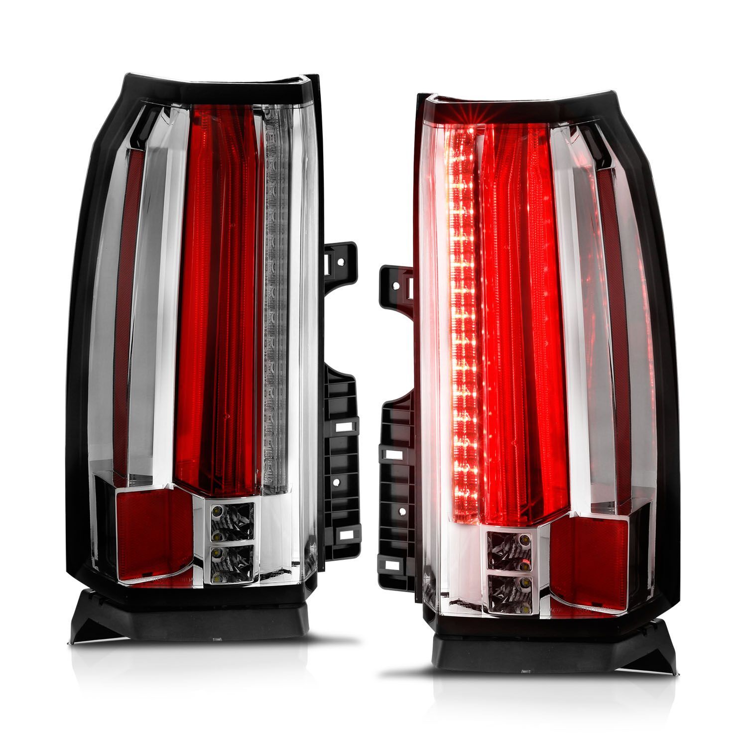 2015-2020 Chevrolet Suburban/Tahoe Anzo LED Tail Lights Chrome
