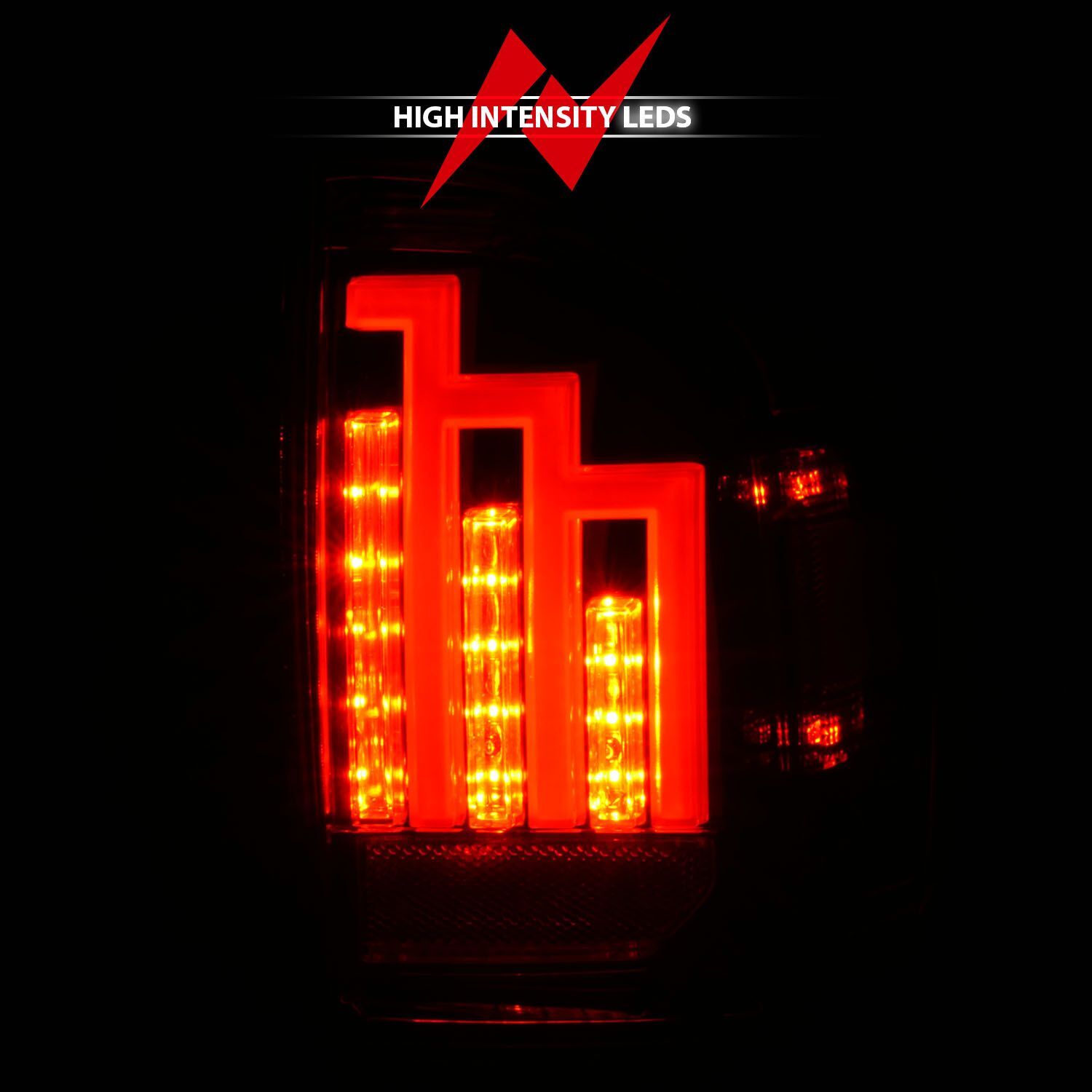 2016-2023 Toyota Tacoma Anzo LED Tail Lights Smoke