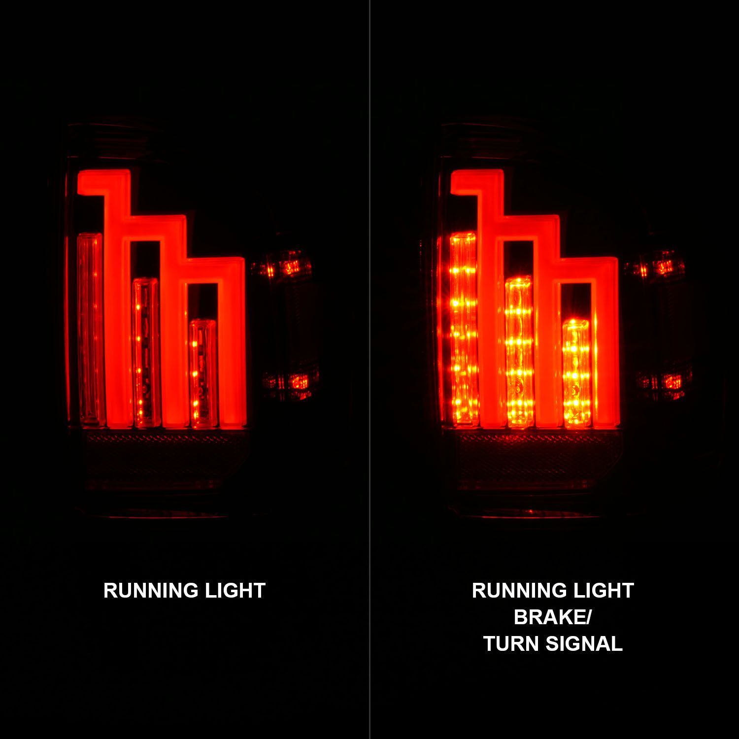 2016-2023 Toyota Tacoma Anzo LED Tail Lights Smoke