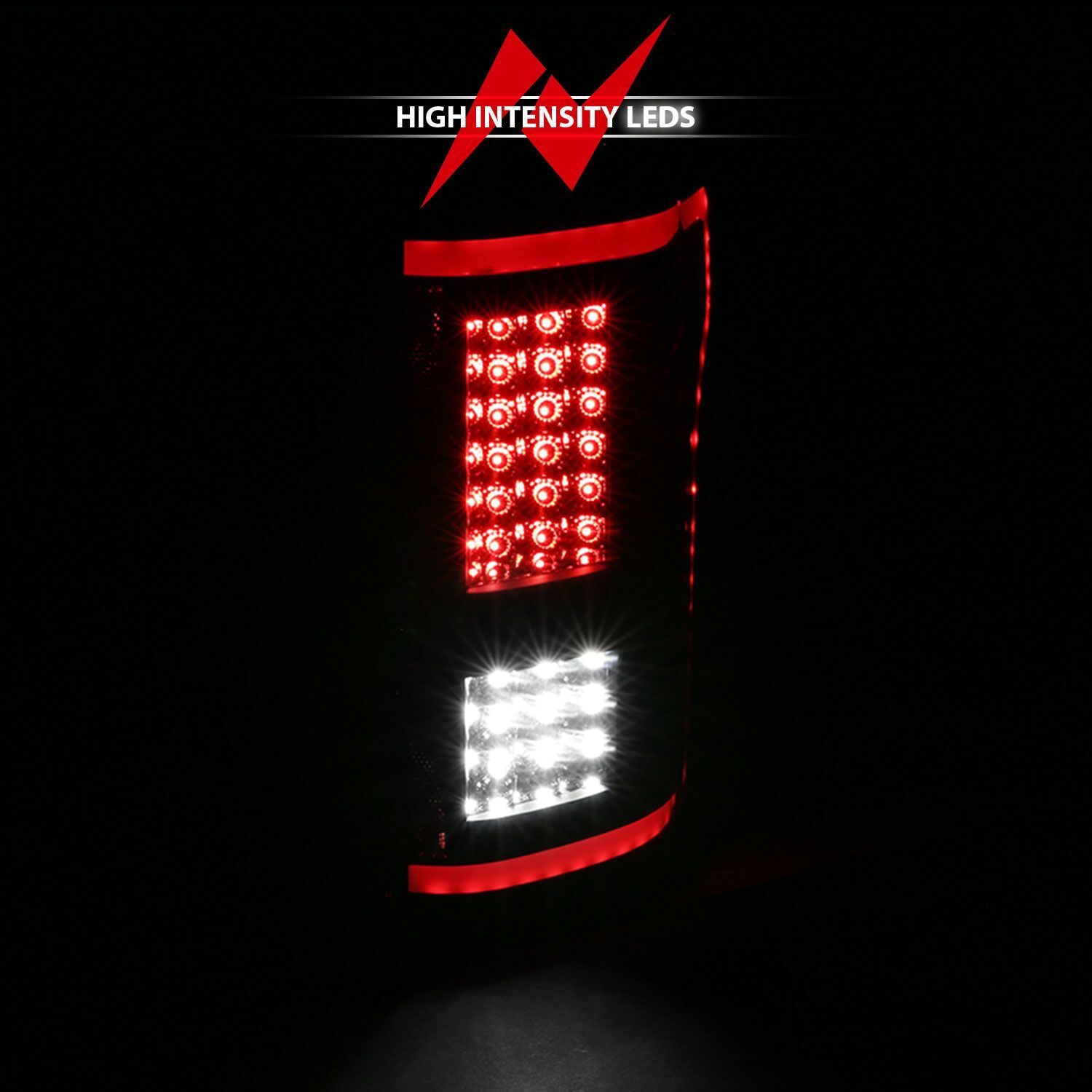 2015-2017 Ford F-150 Anzo LED Tail Lights Smoke W/ Sequential