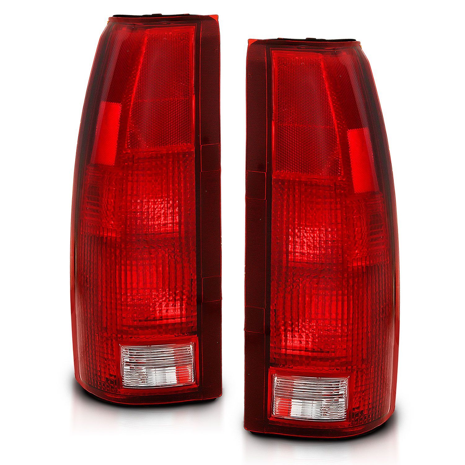 1988-1999 GMC Escalade Anzo Taillight Red/Clear Lens - 311301