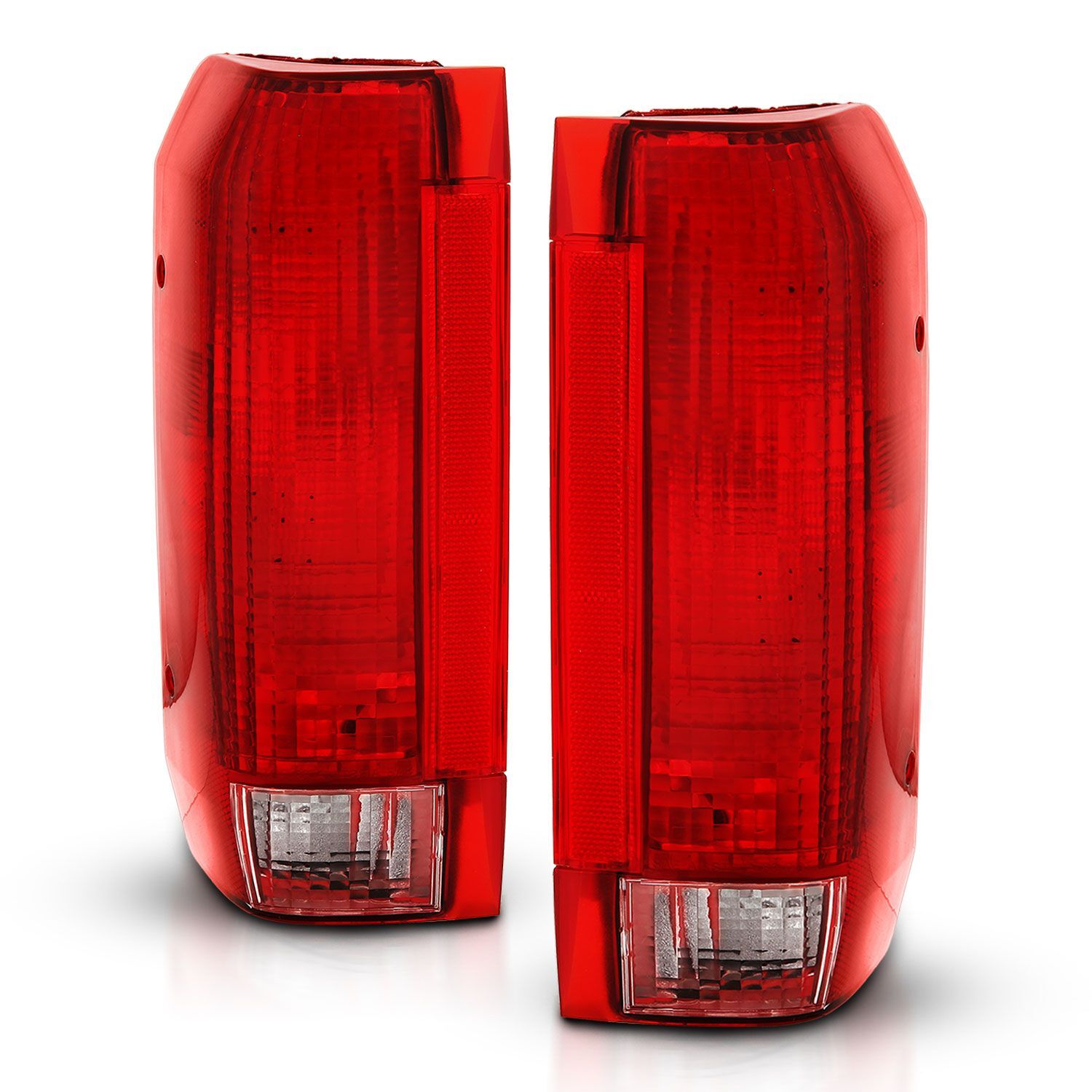 1992-1997 Ford Bronco/F-150/F-250 Super Duty Anzo Taillight Red/Clear Lens - 311306