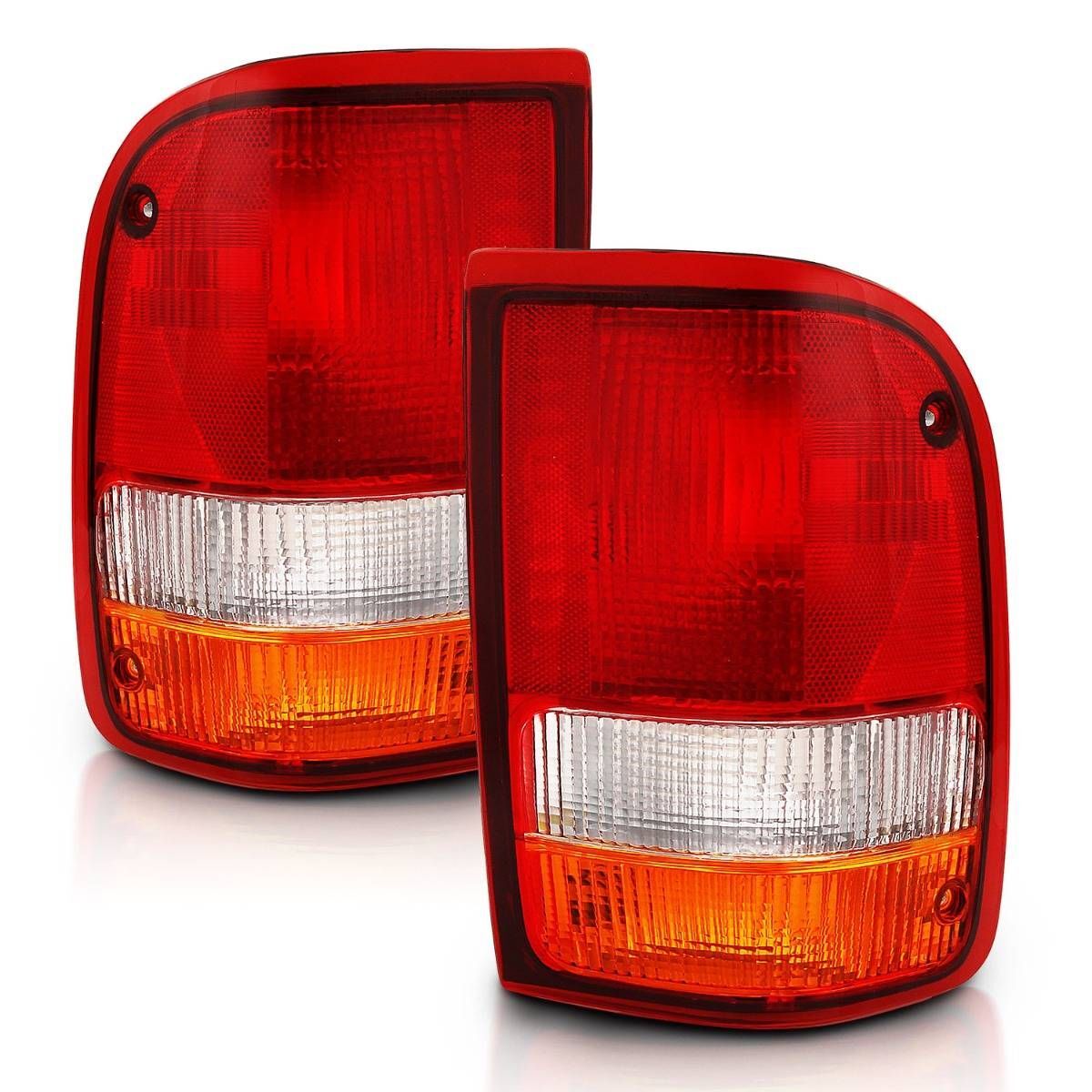 1993-1997 Ford Ranger Anzo Tail Light Red/Cear (Oe) - 311310