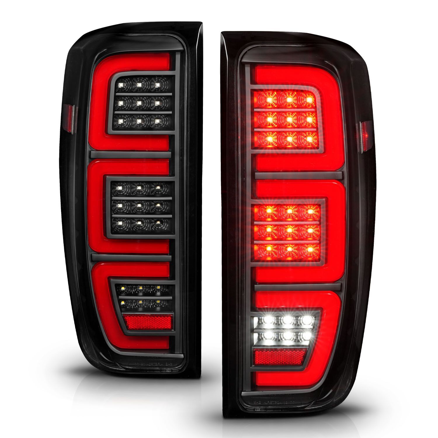 2019-2023 GMC Sierra 1500/2500 HD/3500 HD Anzo Black Replacement Full LED Bar Tail Light - 311459