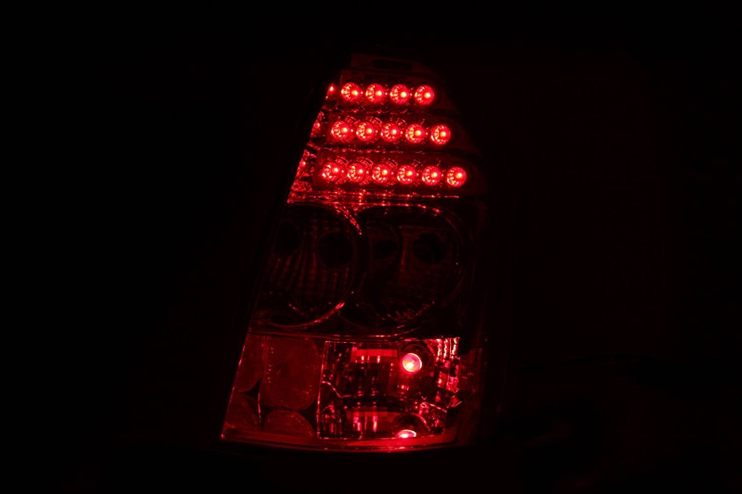 2005-2007 Chrysler 300 C Anzo LED Tail Lights Chrome