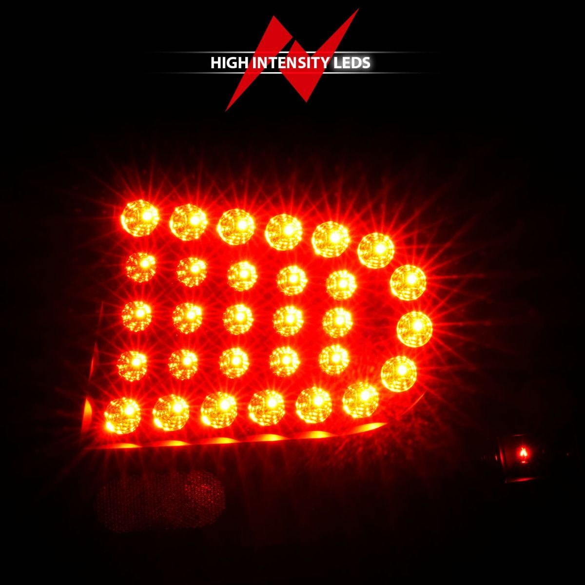 2006-2008 Dodge Charger Anzo LED Tail Lights Black