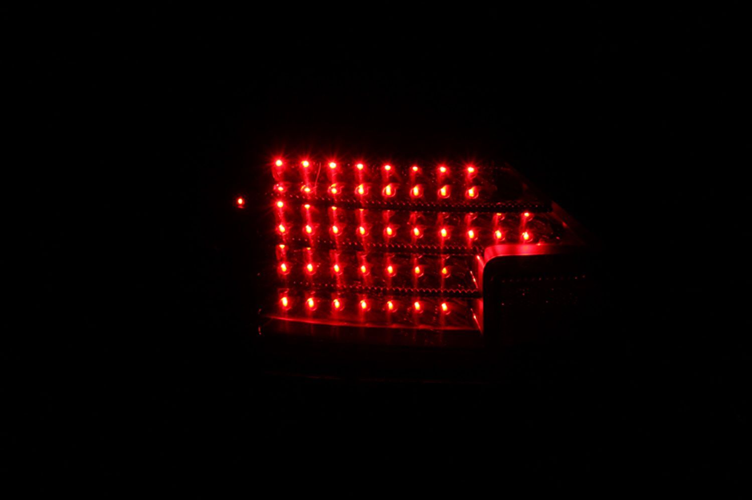 2003-2005 Honda Accord 2DR Anzo LED Tail Lights Black